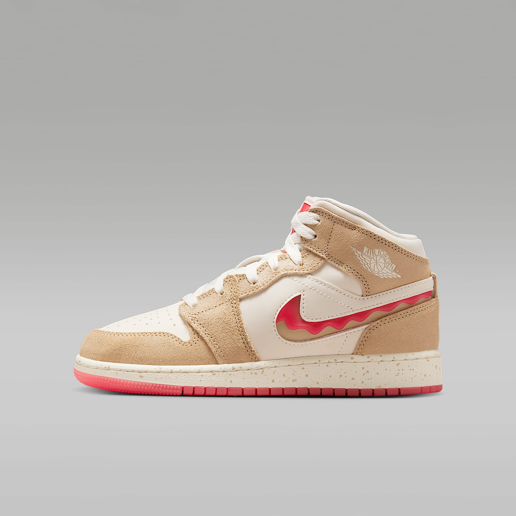 Air Jordan 1 Mid SE Big Kids' Shoes