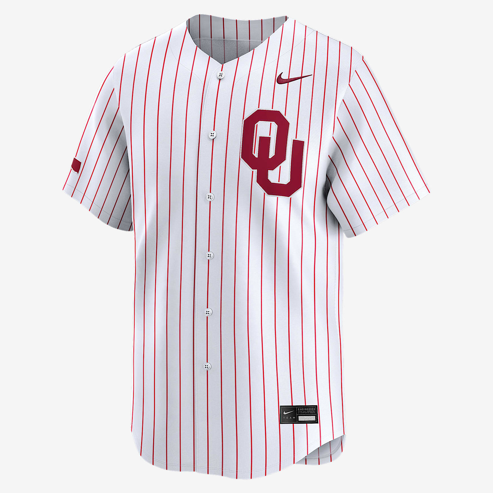 Oklahoma Sooners Men's Nike College Limited Baseball Jersey