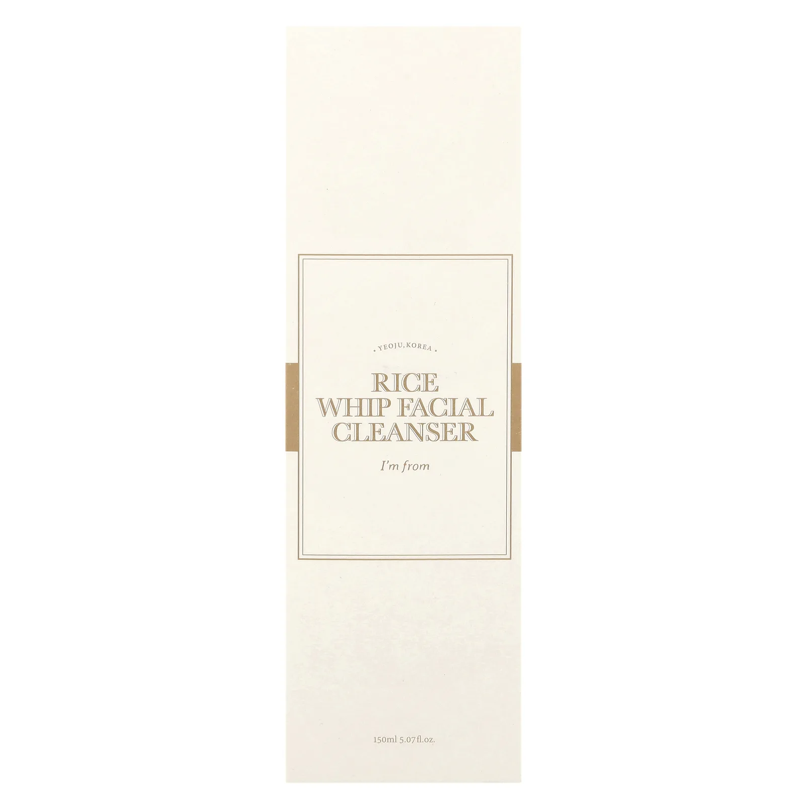 I'm From, Очищающее средство для лица Rice Whip, 150 мл (5,07 жидк. унц.)