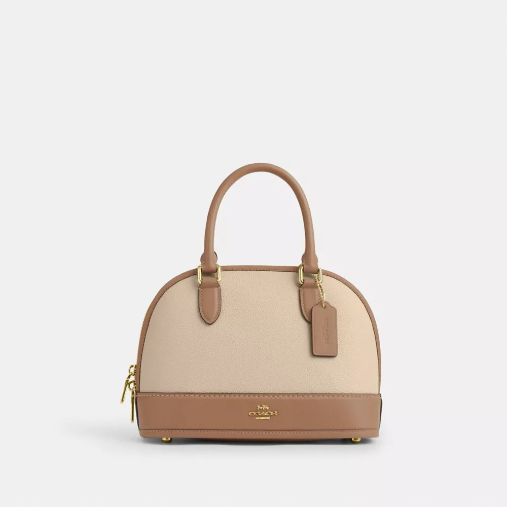 Сумка COACH Sabrina Satchel Bag In Colorblock