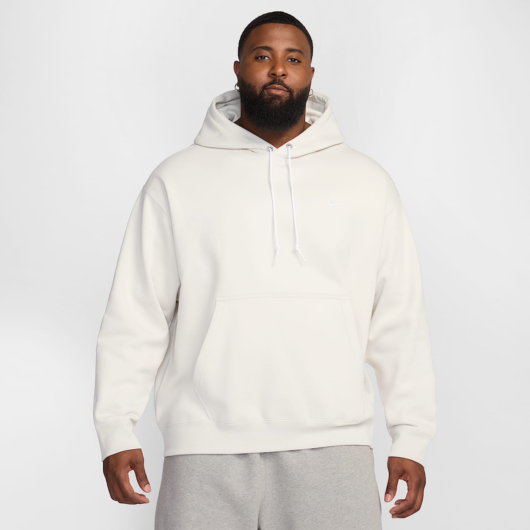 Nike Solo Swoosh Men's Fleece Pullover Hoodie