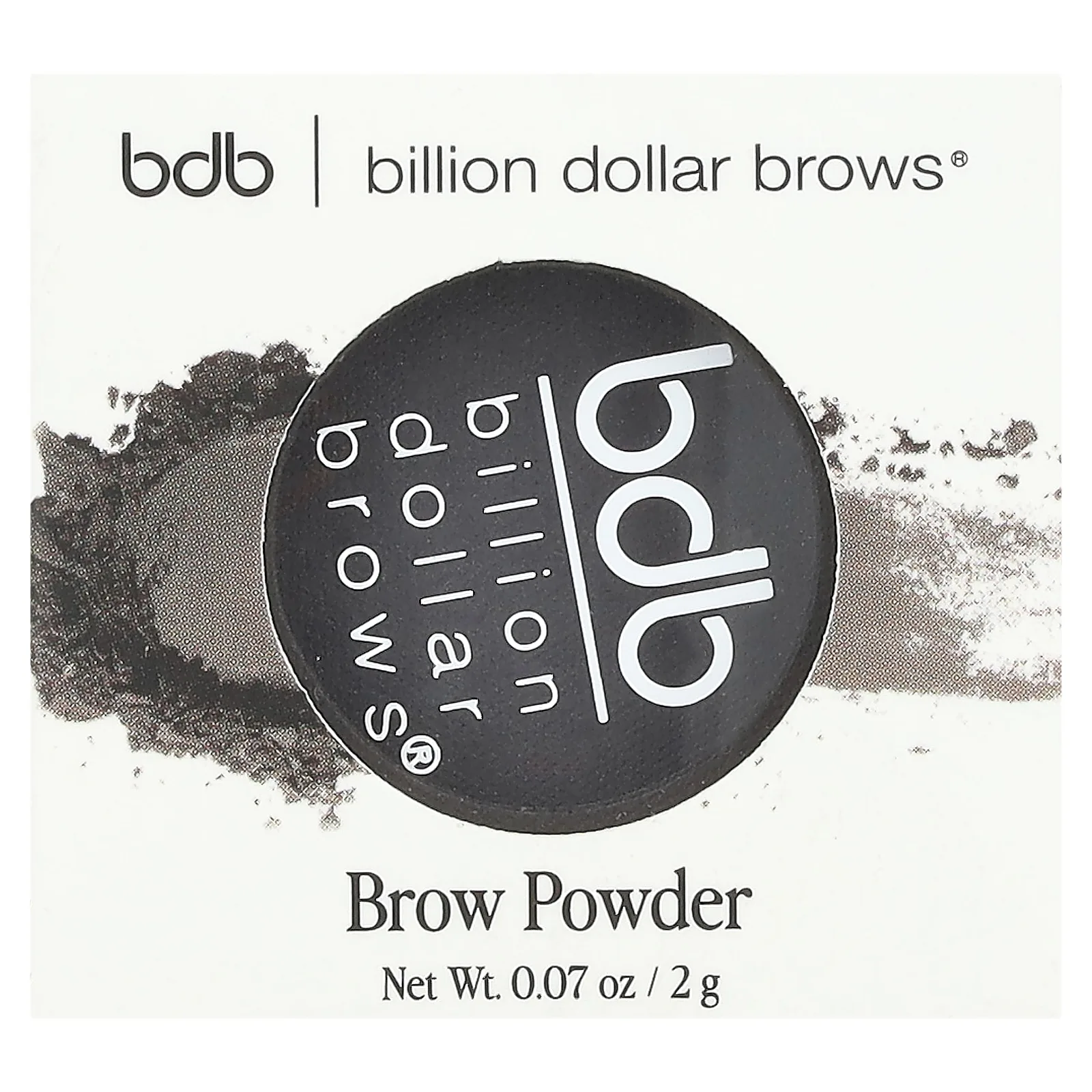 Billion Dollar Beauty, Brows, пудра для бровей, ворон, 2 г (0,07 унции)
