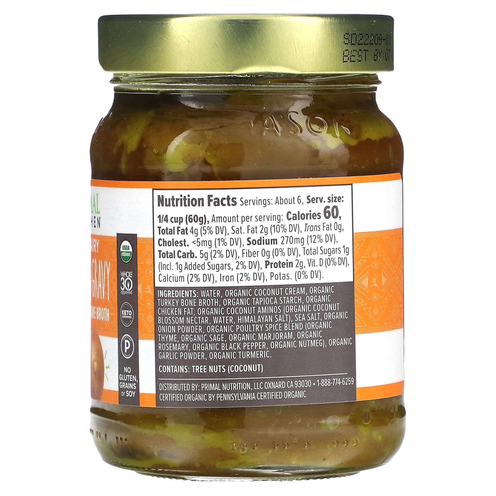 Primal Kitchen, Классический соус, 340 г (12 унций)