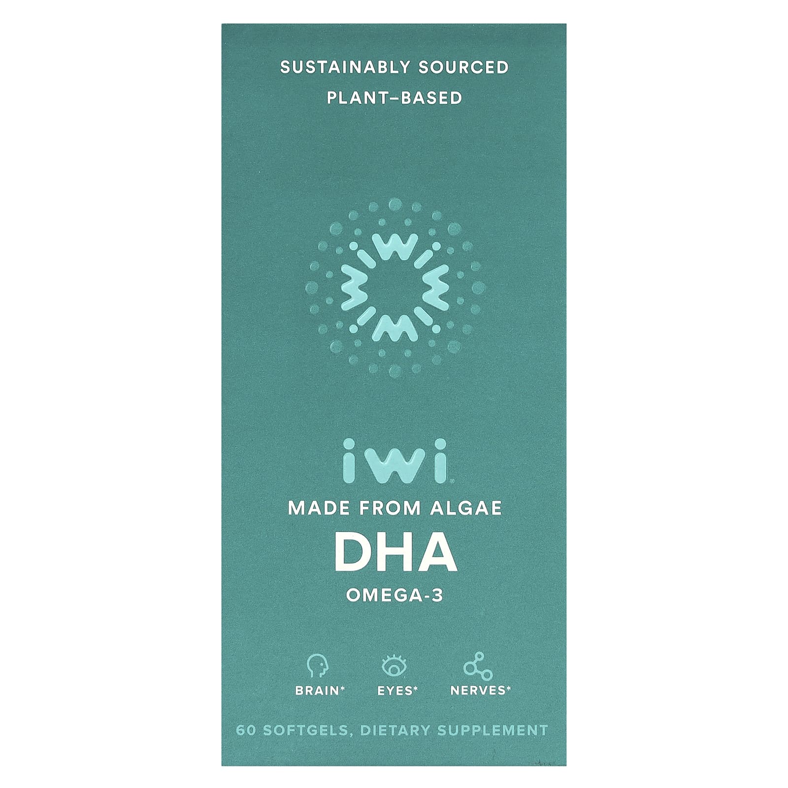 iWi, Омега-3 ДГК, 60 мягких таблеток