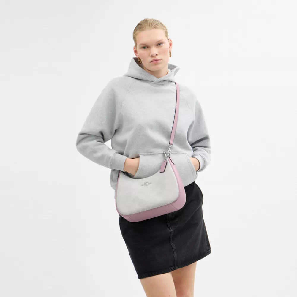 Сумка COACH Teri Hobo Bag In Signature Canvas