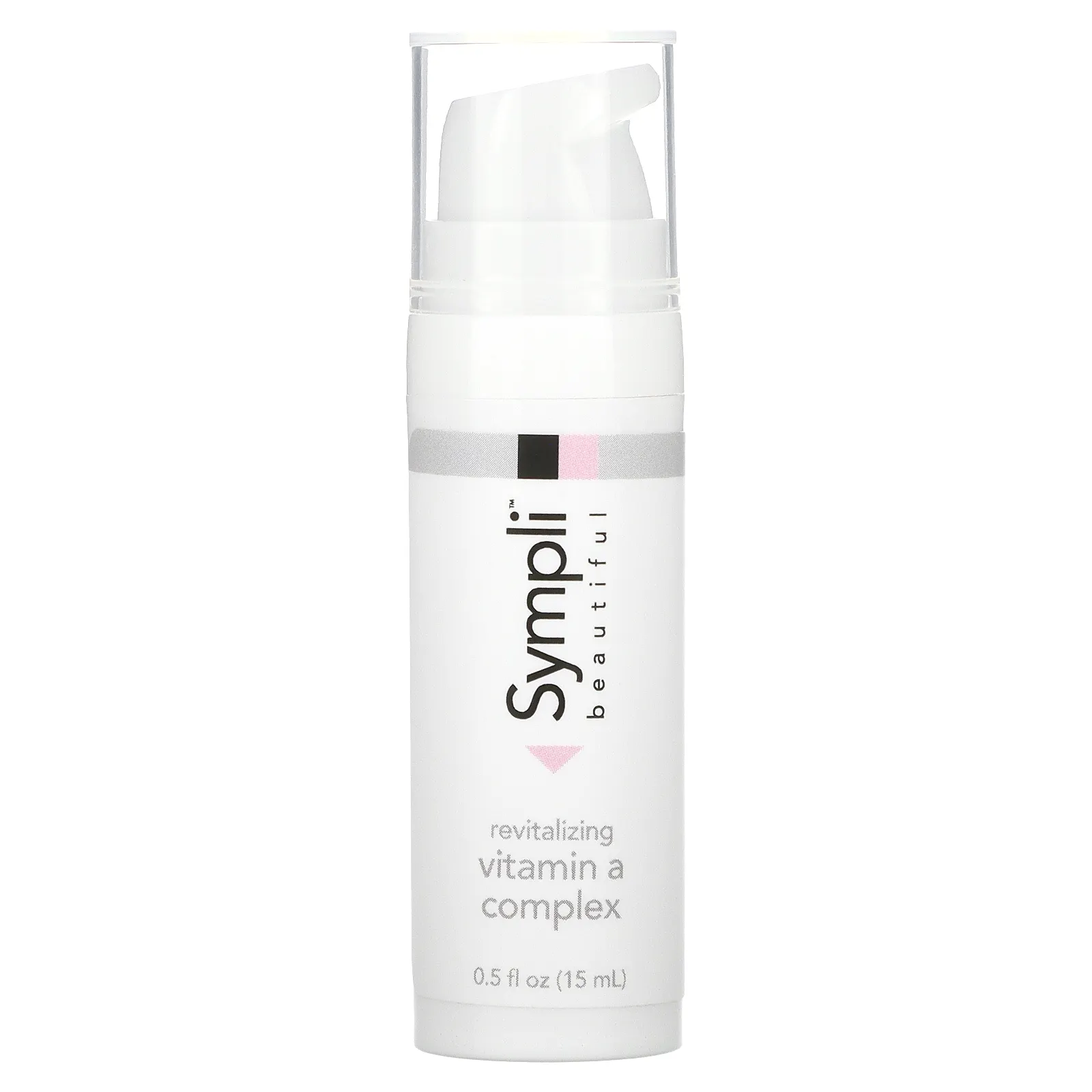 Sympli Beautiful, восстанавливающий комплекс с витамином A, пробник, 15 мл (0,5 жидк. унции)