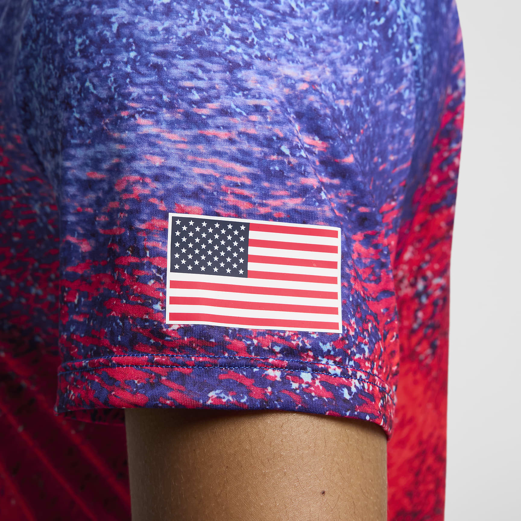 USA One Women's Nike Dri-FIT Running Short-Sleeve Top