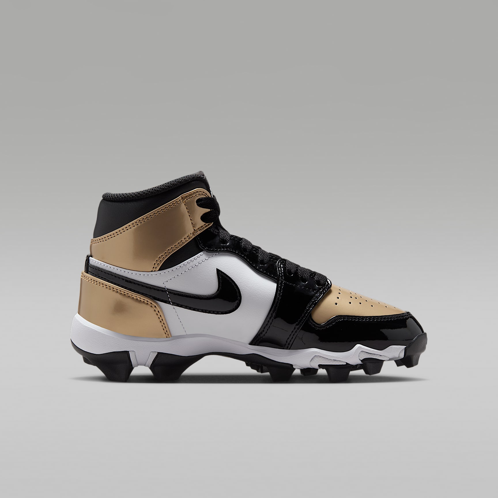Jordan 1 Mid Little/Big Kids' Cleats