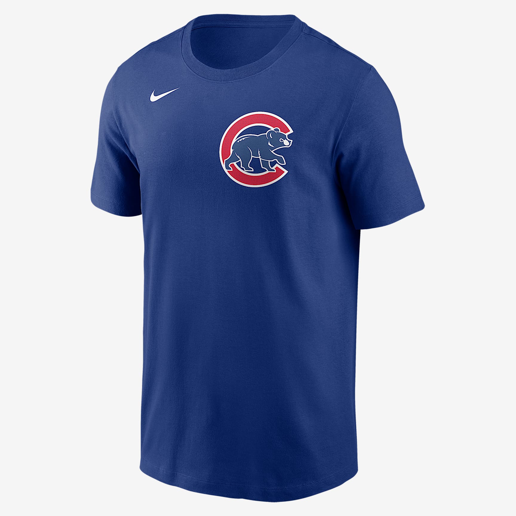 Chicago Cubs Fuse Wordmark Men's Nike MLB T-Shirt