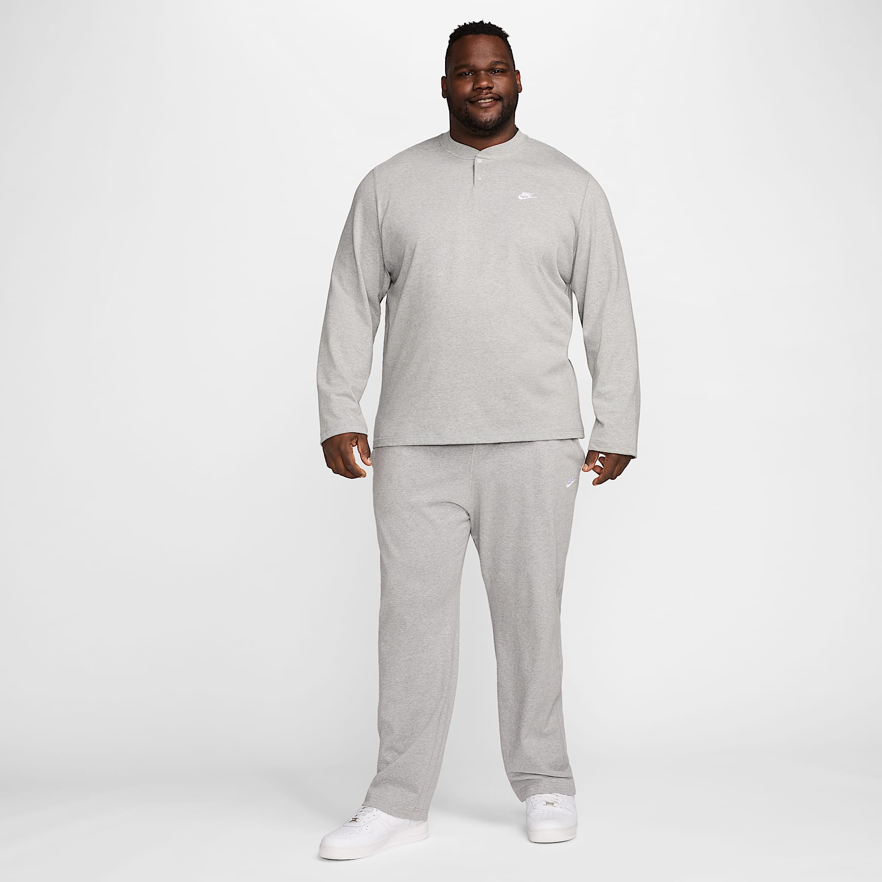 Nike Club Men's Long-Sleeve Henley