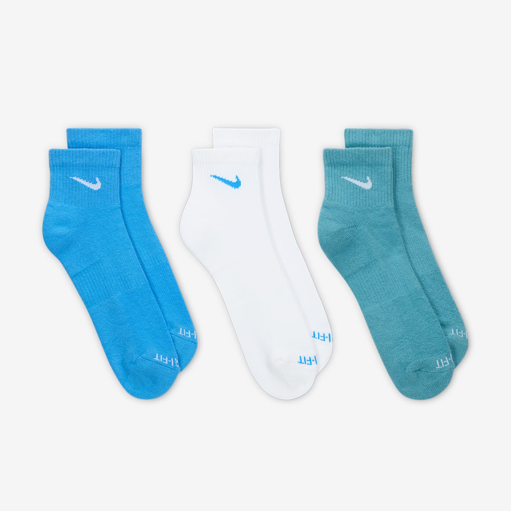 Nike Everyday Plus Cushioned Training Ankle Socks (3 Pairs)