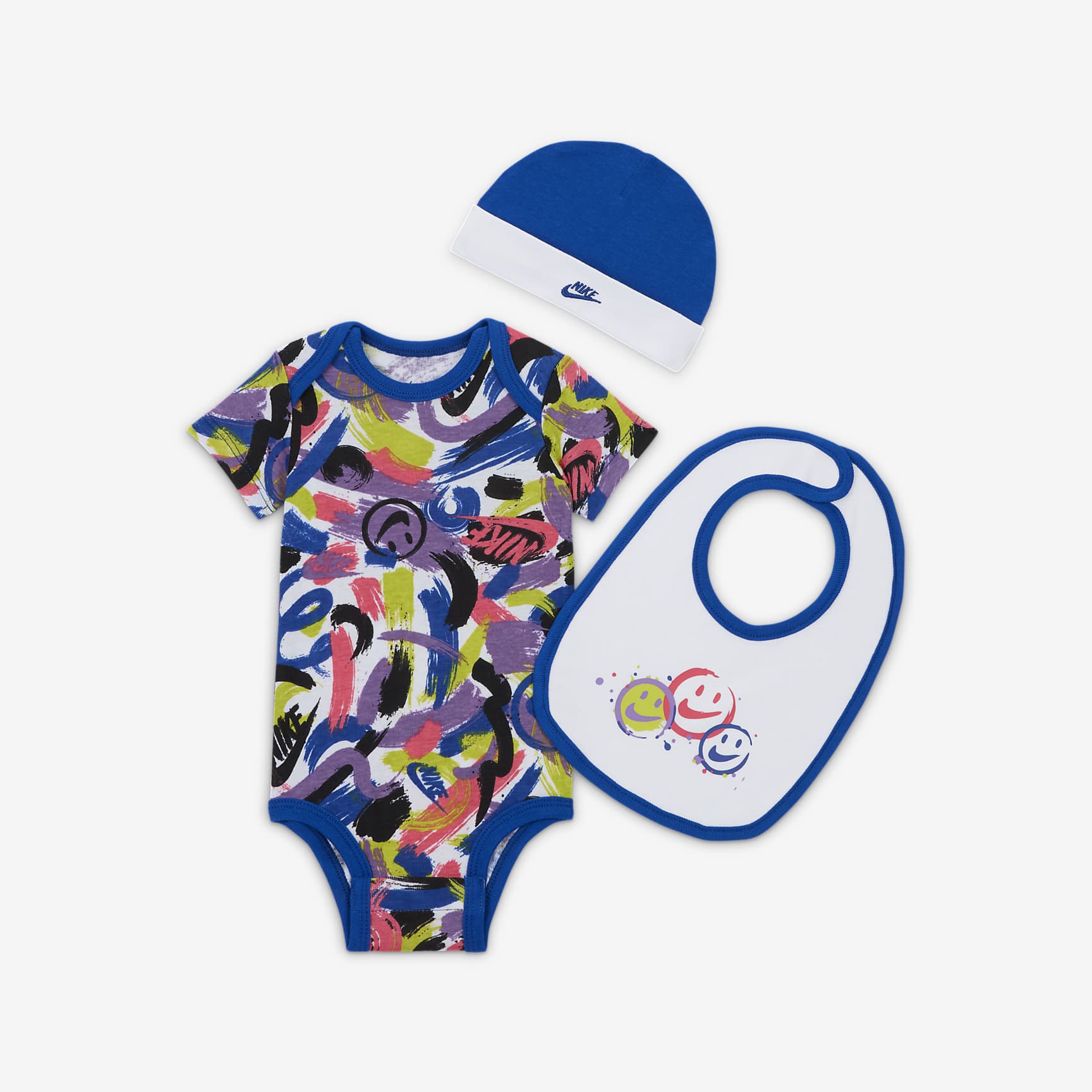 Nike Express Yourself Baby 3-Piece Bodysuit Set