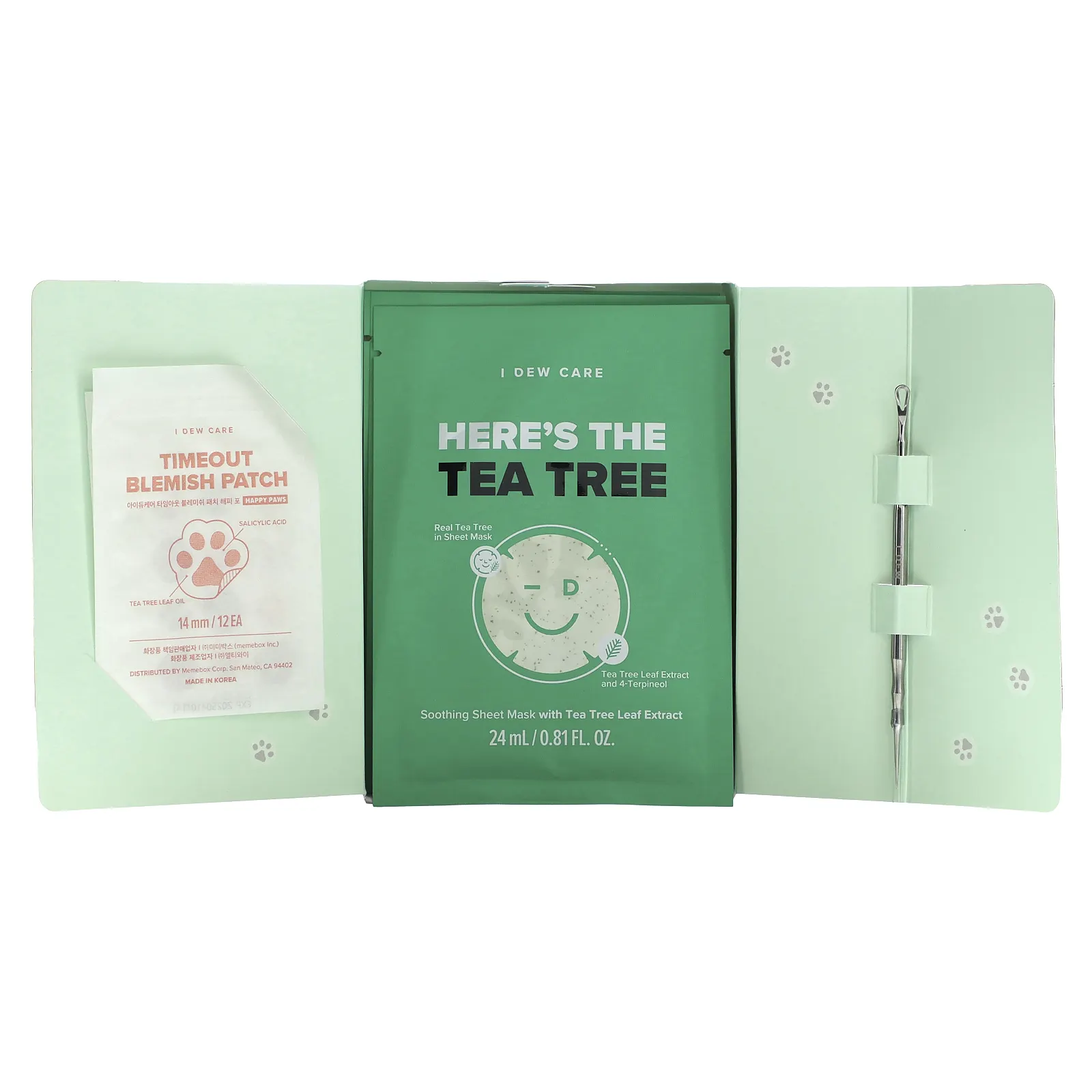 I Dew Care, Ready + Aim + Care, набор для неотложной помощи за кожей, 1 набор