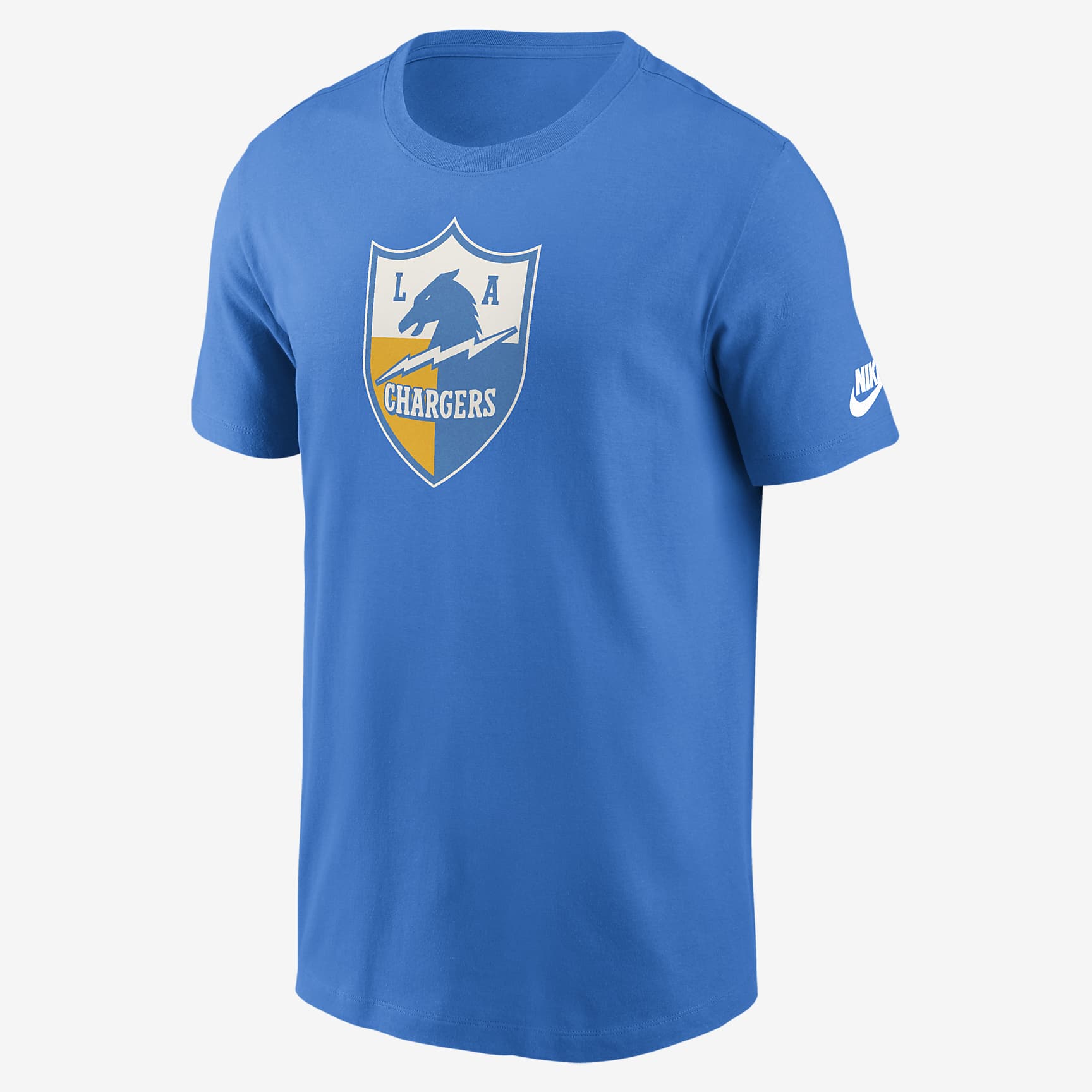 Los Angeles Chargers Rewind Logo Essential Men's Nike NFL T-Shirt