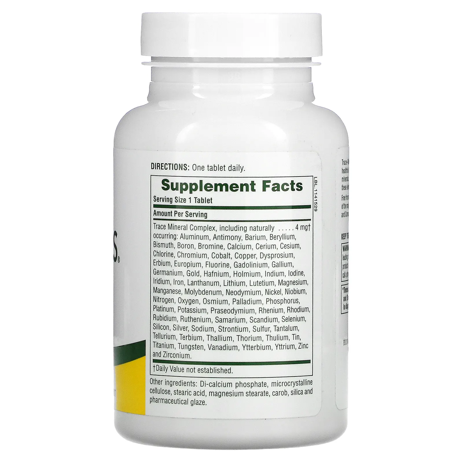 NaturesPlus, Трейс-Минс, 180 таблеток