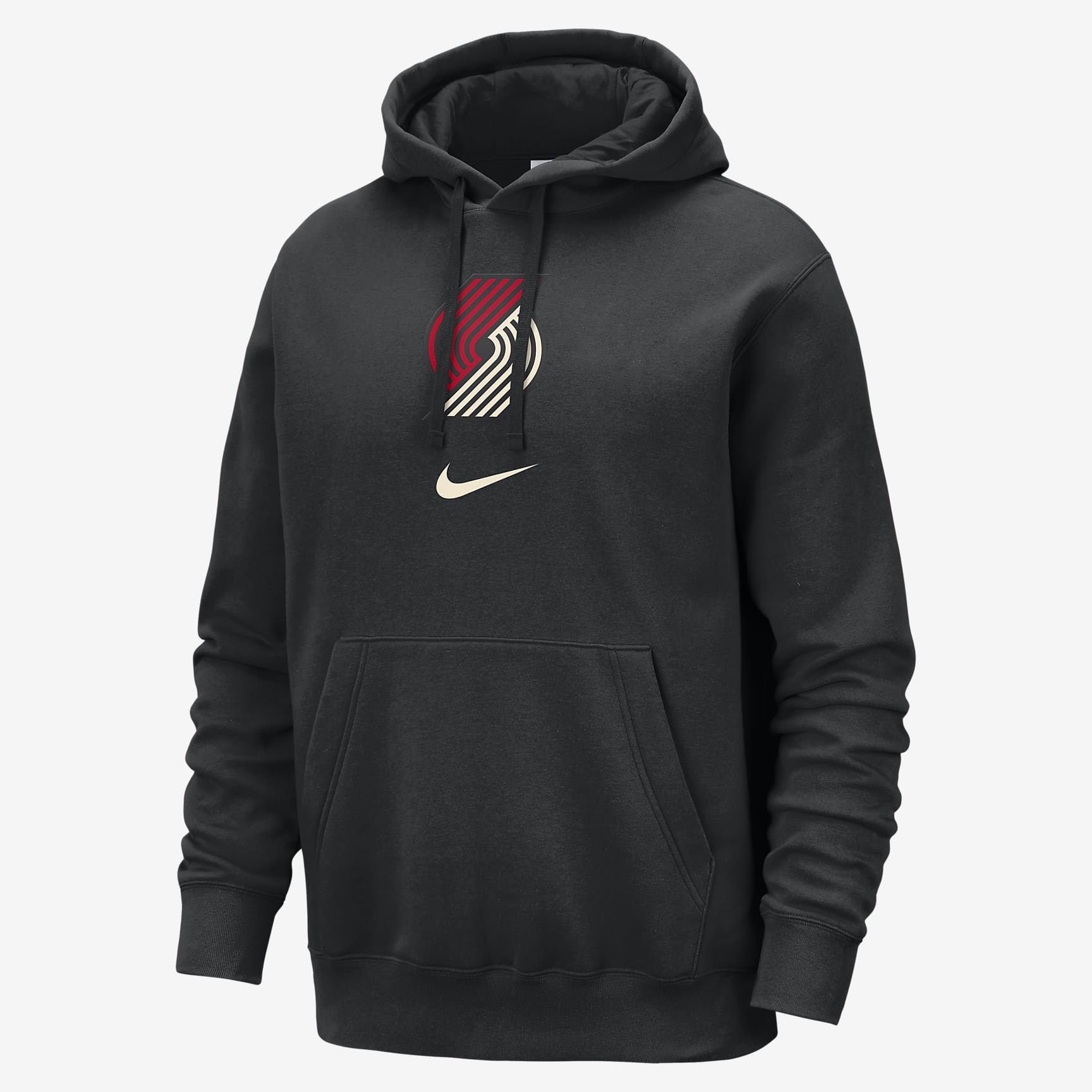Portland Trail Blazers Club Fleece City Edition Men's Nike NBA Pullover Hoodie