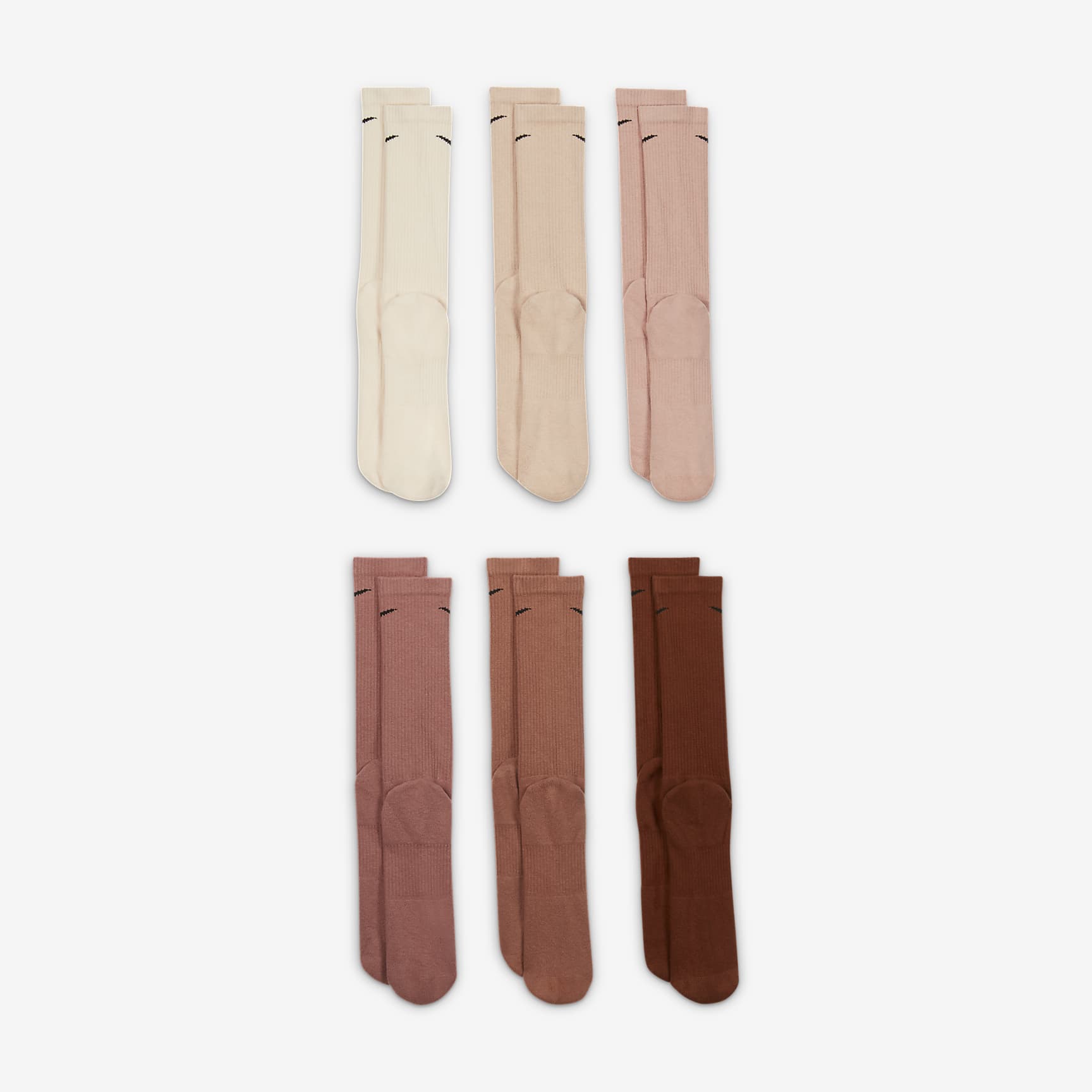 Nike Everyday Plus Cushioned Training Crew Socks (6 Pairs)