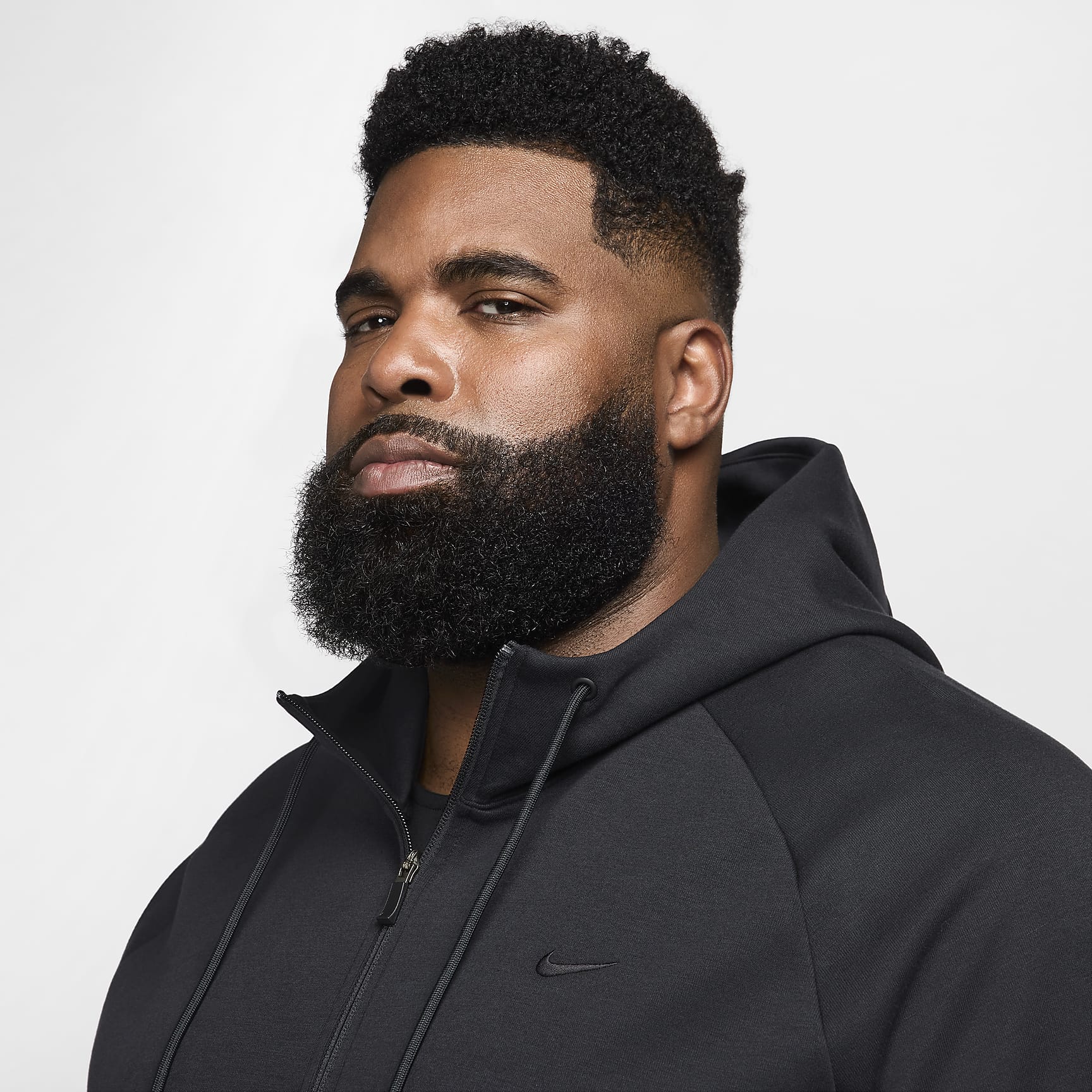 Nike Primary Fleece Men's Dri-FIT UV Full-Zip Performance Hoodie