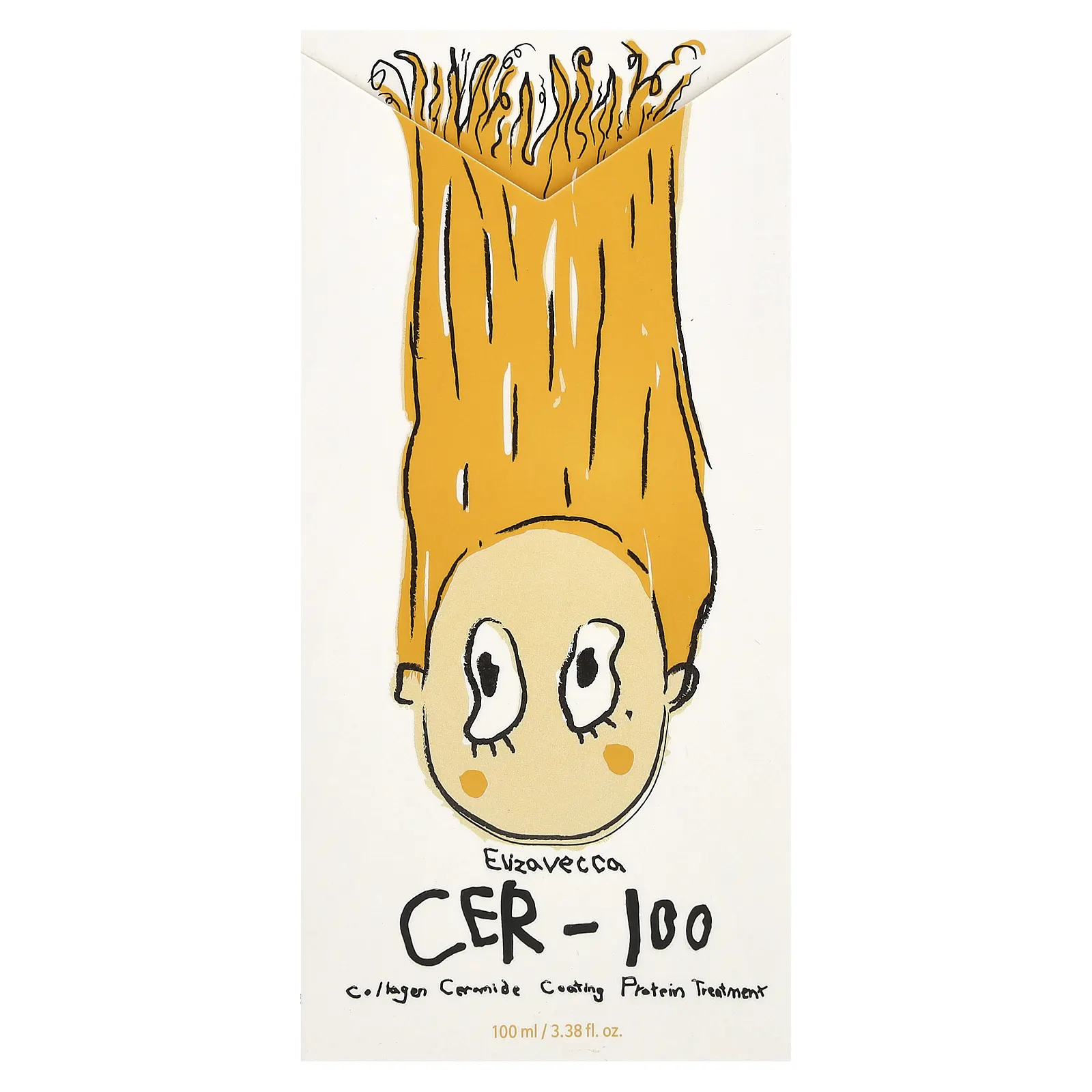 Elizavecca, Cer-100, коллагеновый протеин для керамидного покрытия, 100 мл (3,38 жидк. Унции)