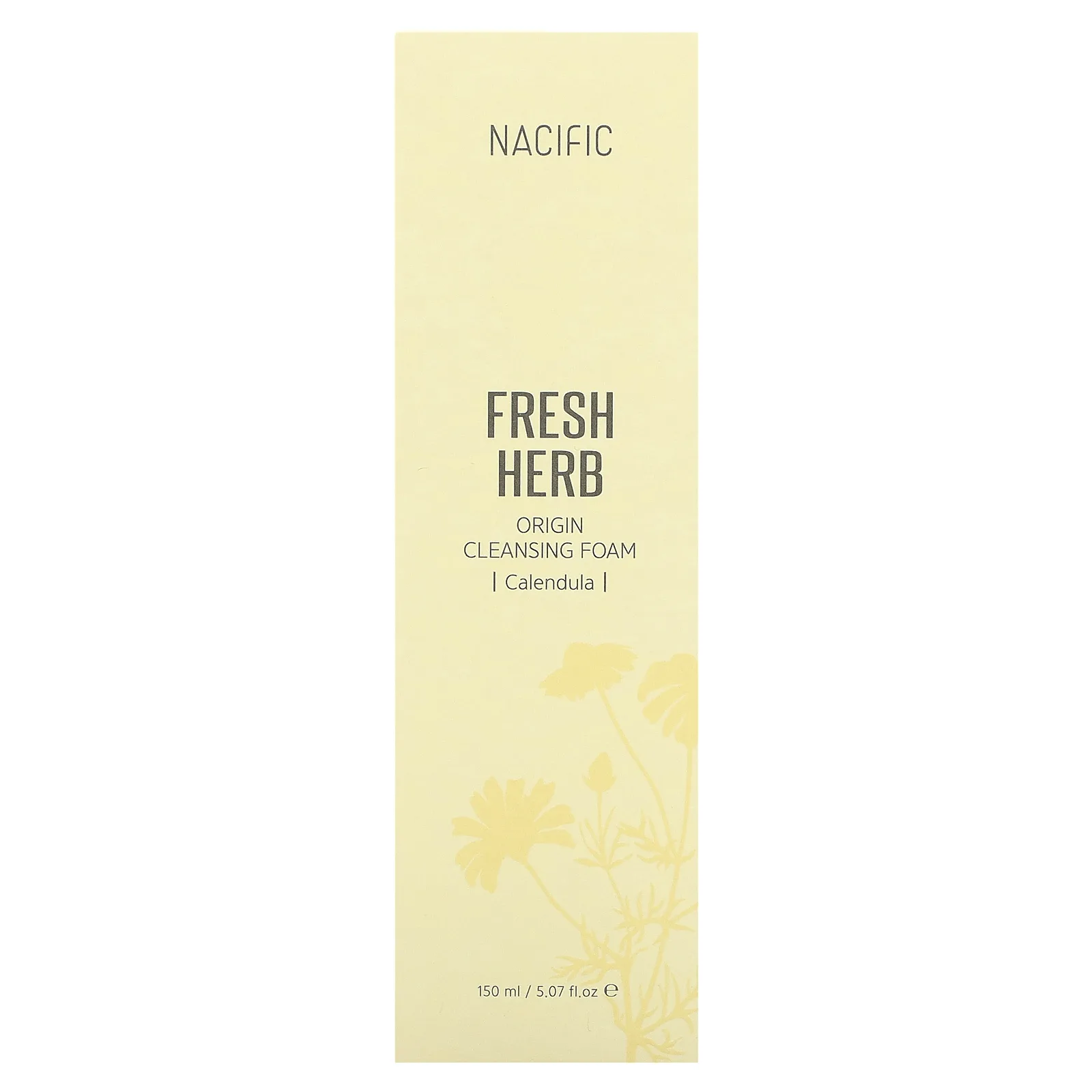Nacific, Очищающая пенка Fresh Herb Origin, 150 мл (5,07 жидк. Унции)