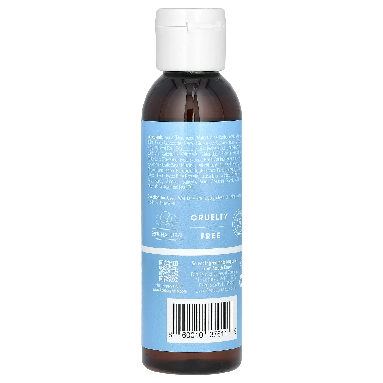 SeoulCeuticals, Miracle Clear, очищающее средство, 120 мл (4 жидк. унции)