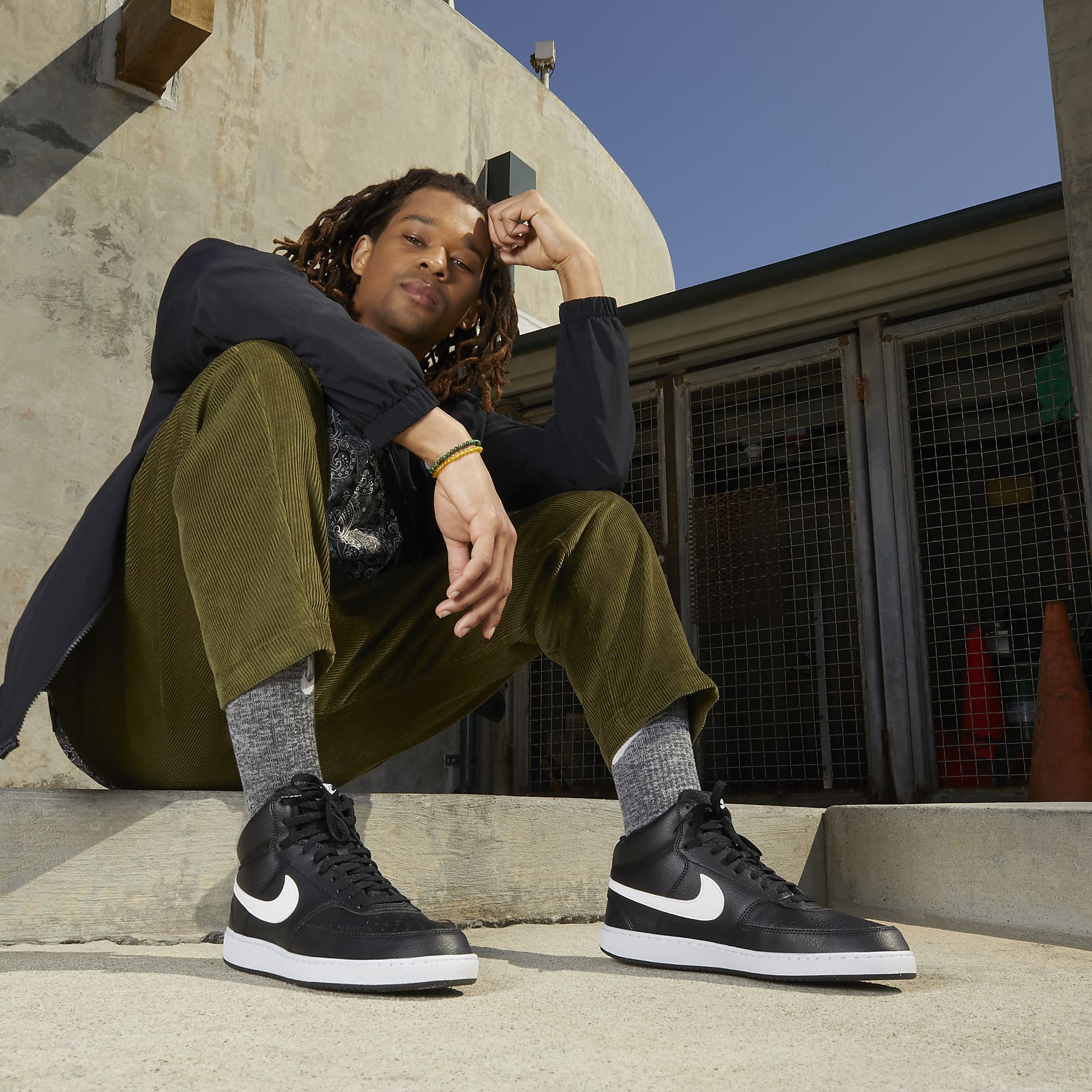 Nike Court Vision Mid Next Nature Men's Shoes