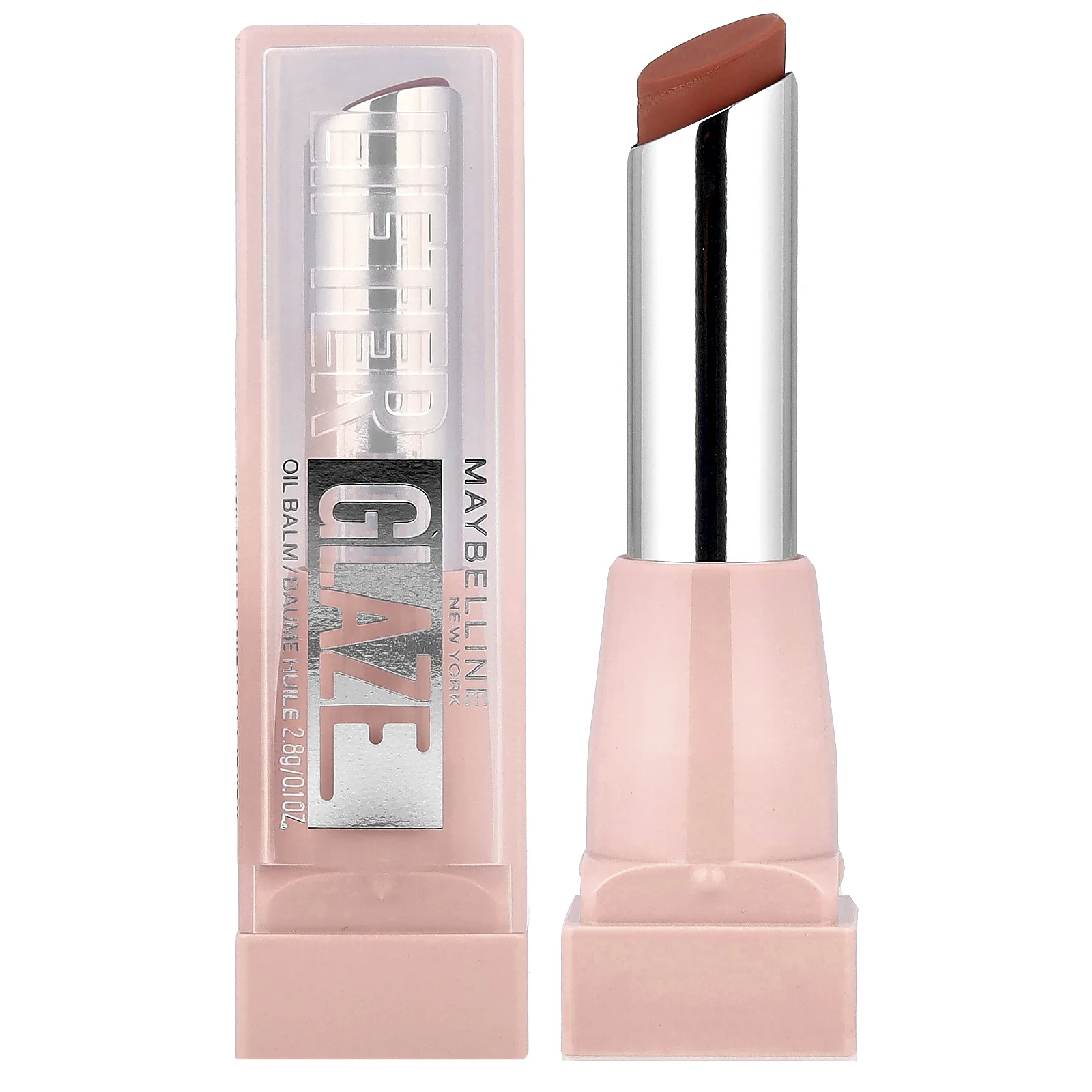 Maybelline, масляный бальзам с глазурью, оттенок 006 карамельный, 2,8 г (0,1 унции)