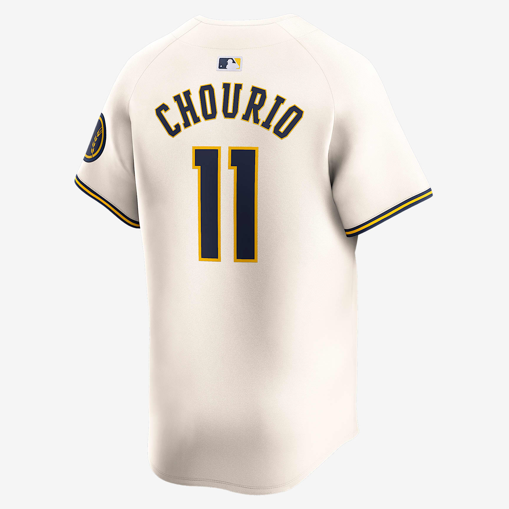 Jackson Chourio Milwaukee Brewers Men's Nike Dri-FIT ADV MLB Limited Jersey
