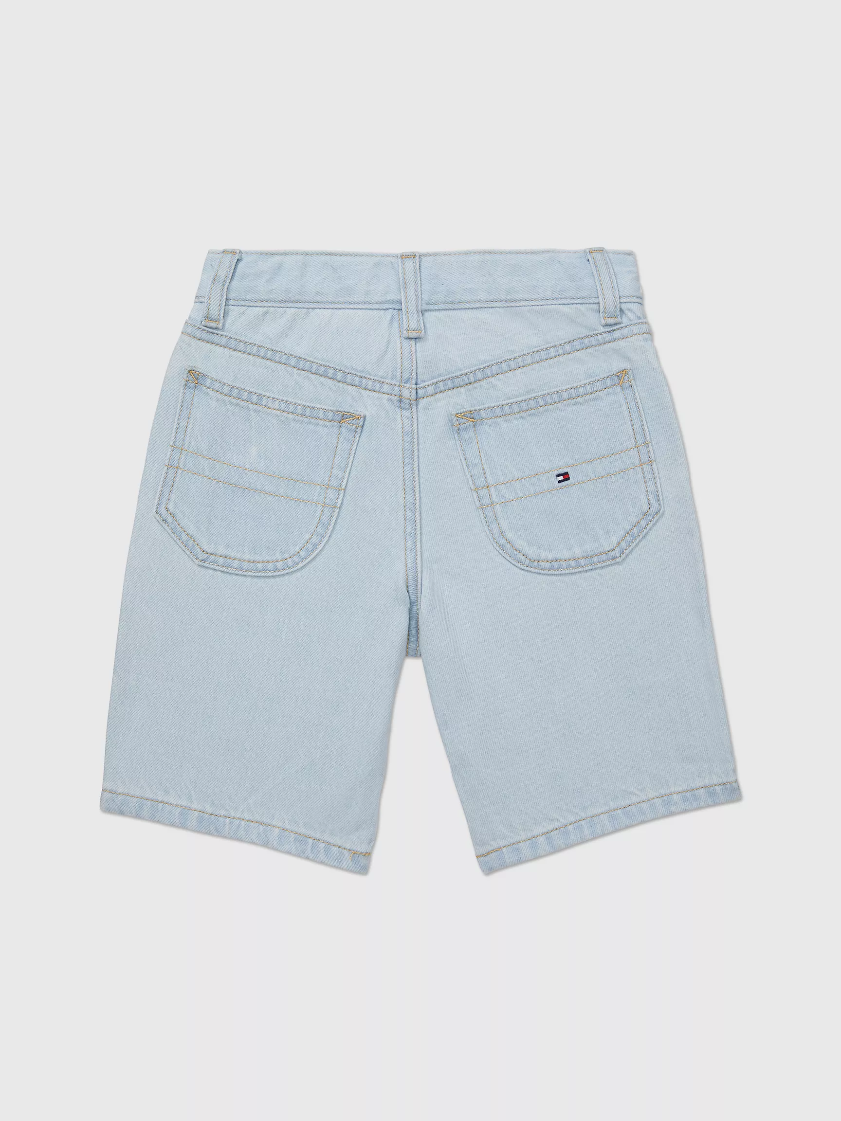 Короткие шорты для мальчиков Tommy Hilfiger, Детские джинсовые шорты прямого кроя