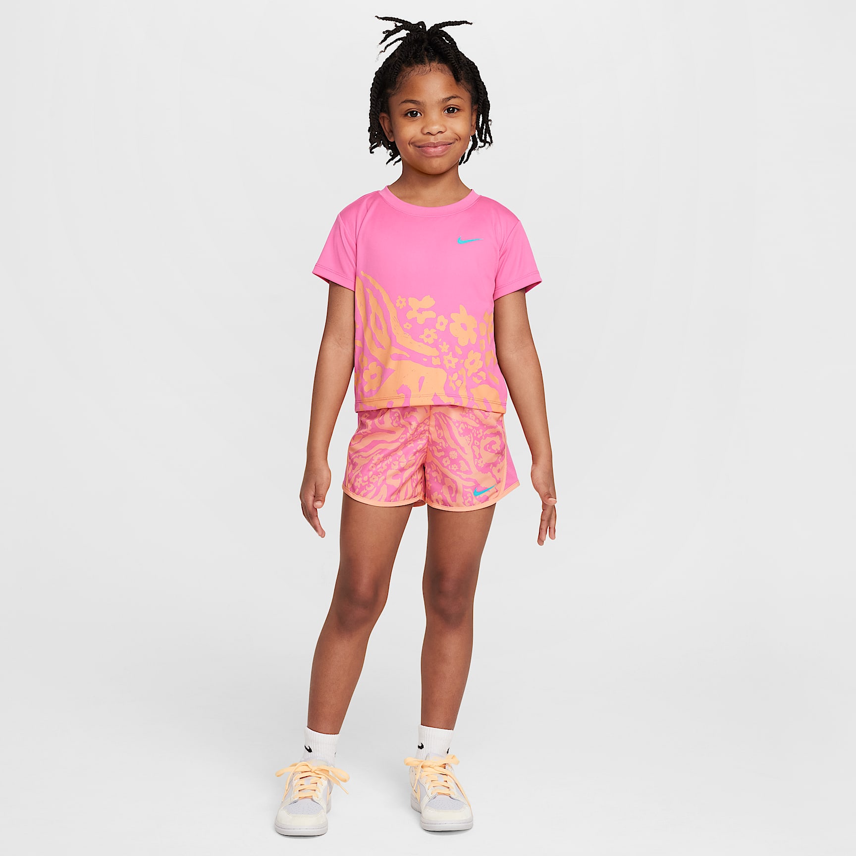 Nike Dri-FIT Little Kids' Wild Flower 2-Piece Tempo Set