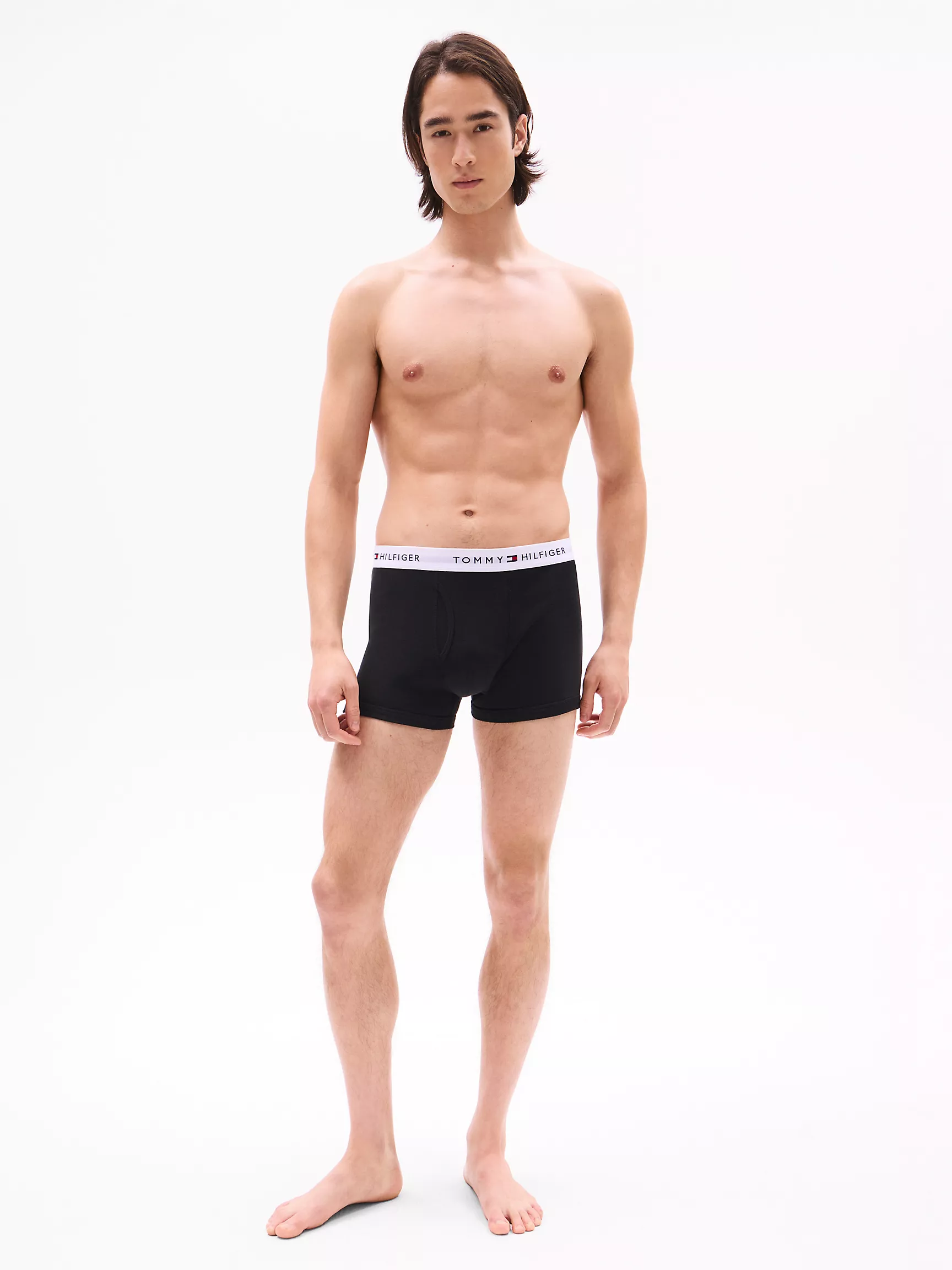 Мужское нижнее белье Tommy Hilfiger, Классические хлопковые трусы-боксёры (набор 5 шт.)