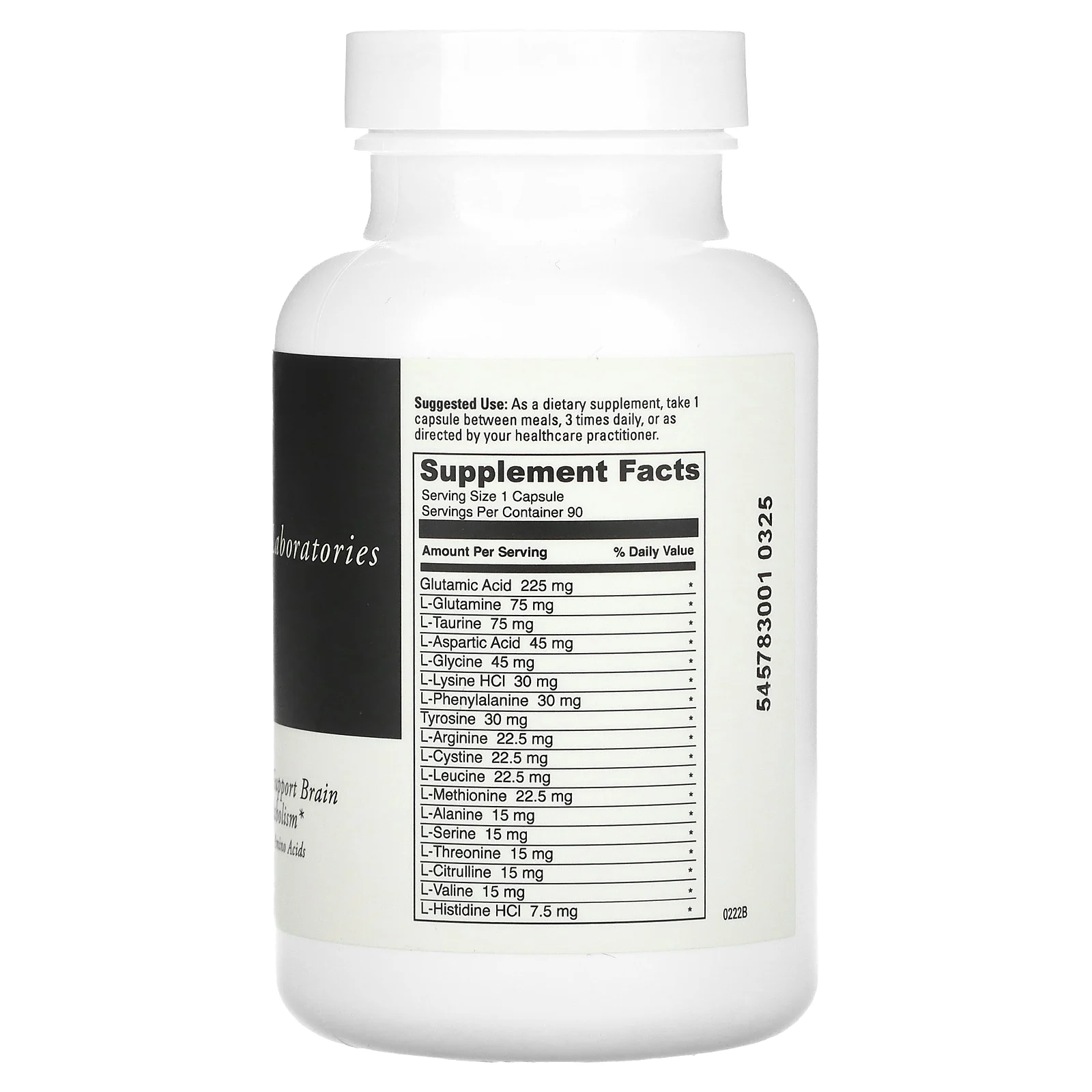 DaVinci Laboratories of Vermont, Amino 21, 750 мг, 90 капсул