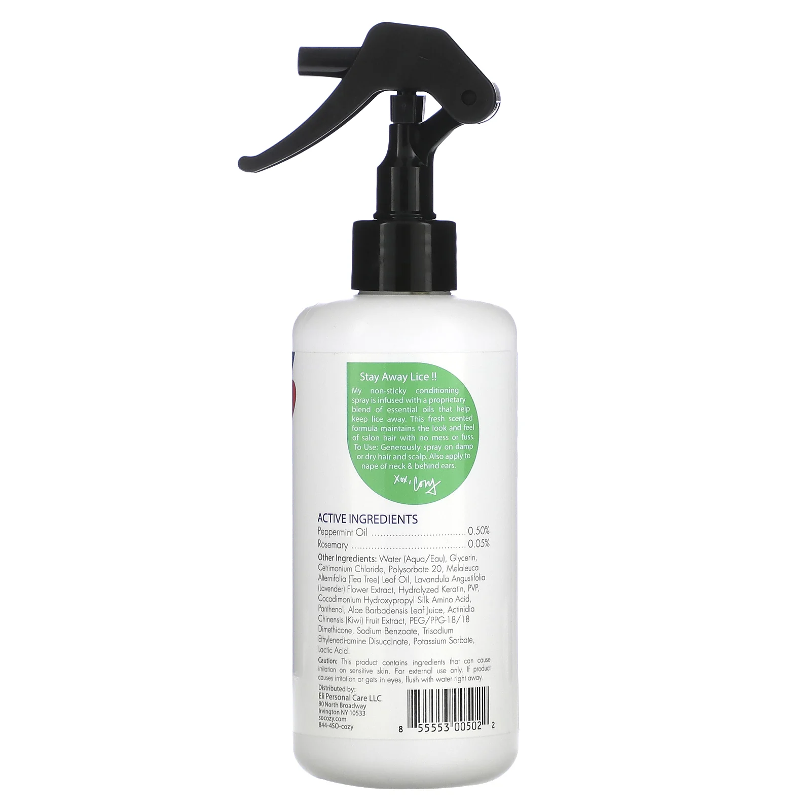 SoCozy, Kids, Boo!, спрей против вшей, 237 мл (8 жидк. унций)