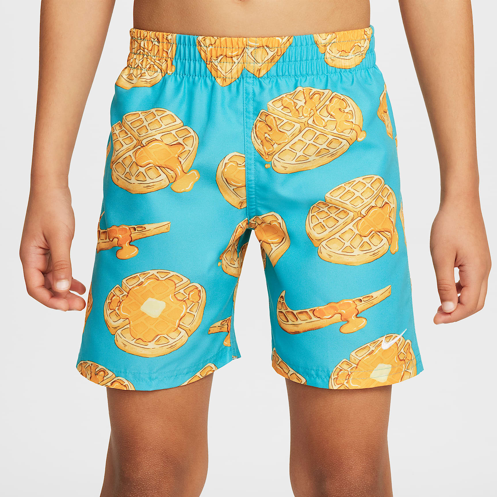 Nike Swim Breaker Little Kids' 5" Brief-Lined Volley Shorts