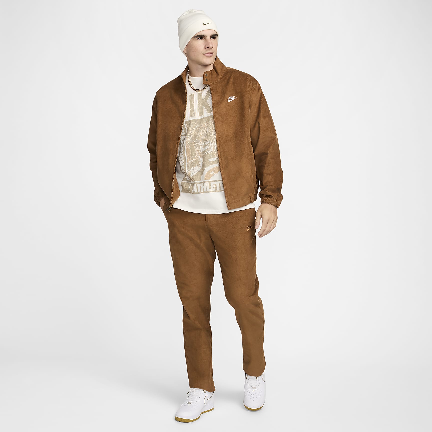 Nike Sportswear Club Men's Corduroy Harrington Jacket