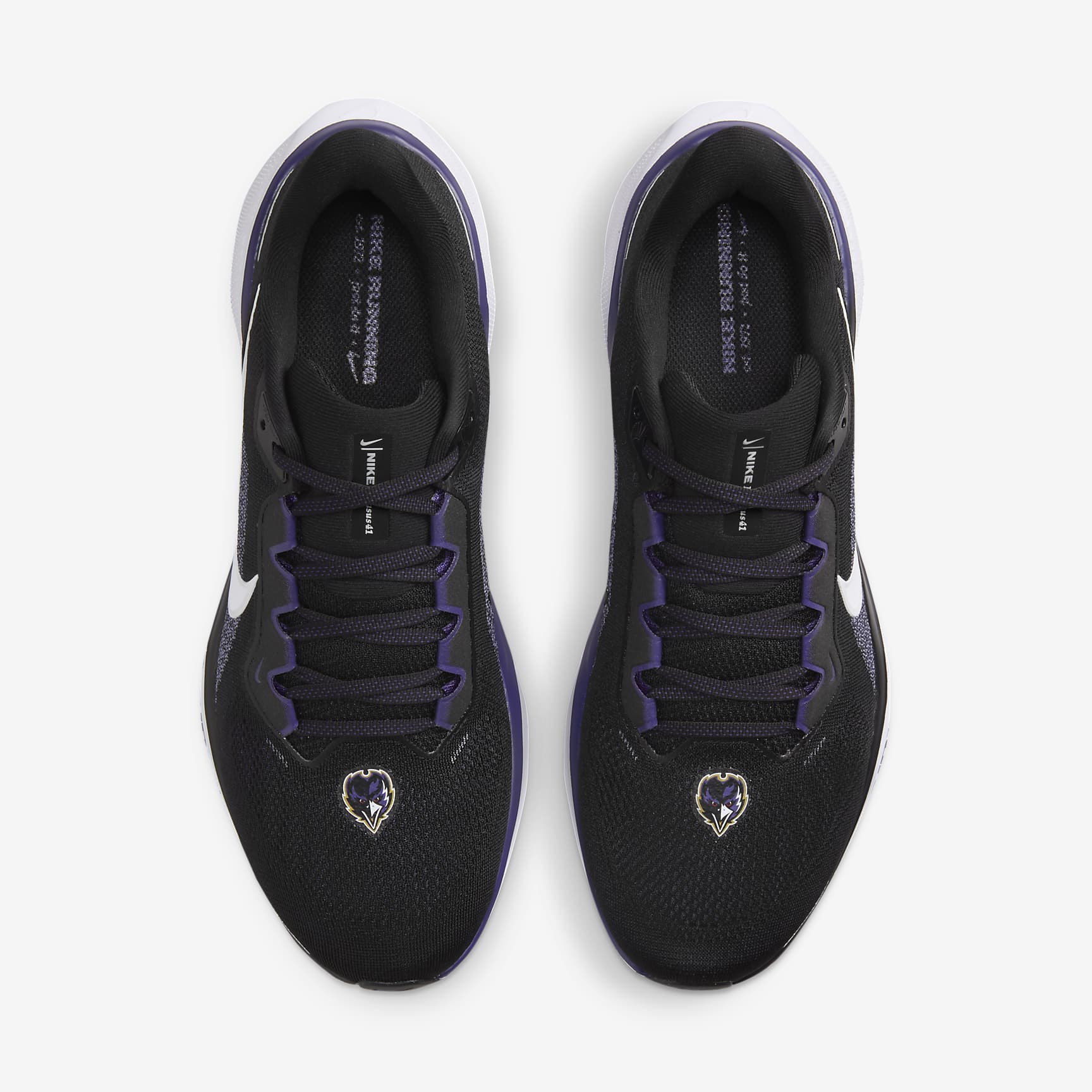 Nike Pegasus 41 NFL Baltimore Ravens Men's Road Running Shoes