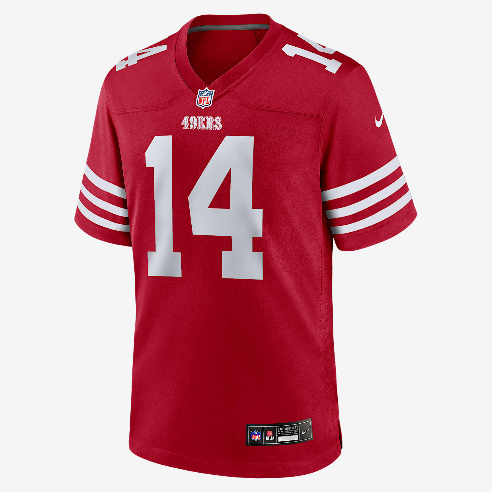Ricky Pearsall San Francisco 49ers Men's Nike NFL Game Football Jersey