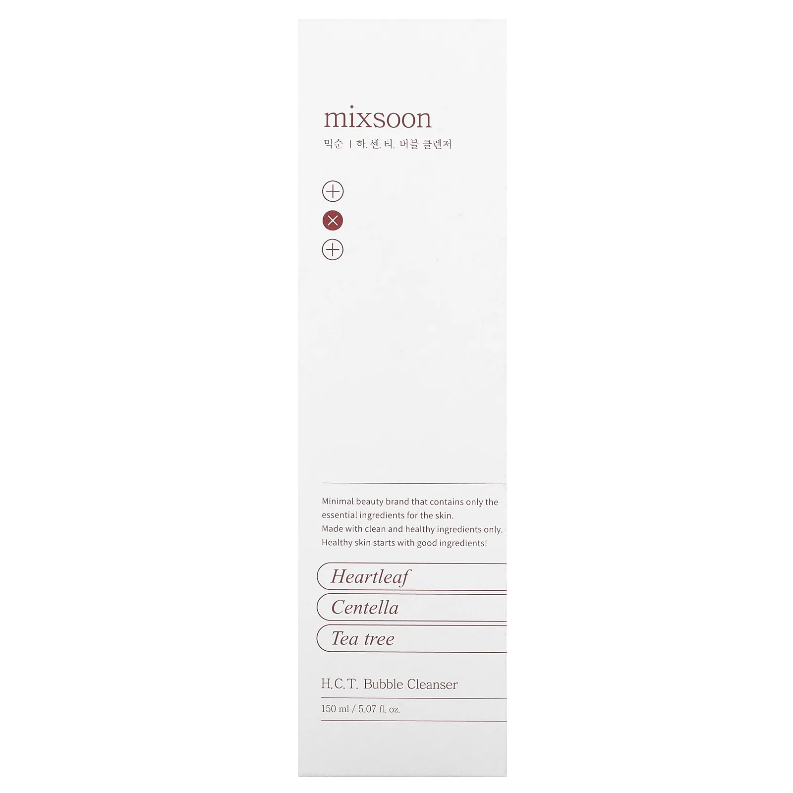 Mixsoon, HCT Очищающие пузырьки, 150 мл (5,07 жидк. Унции)