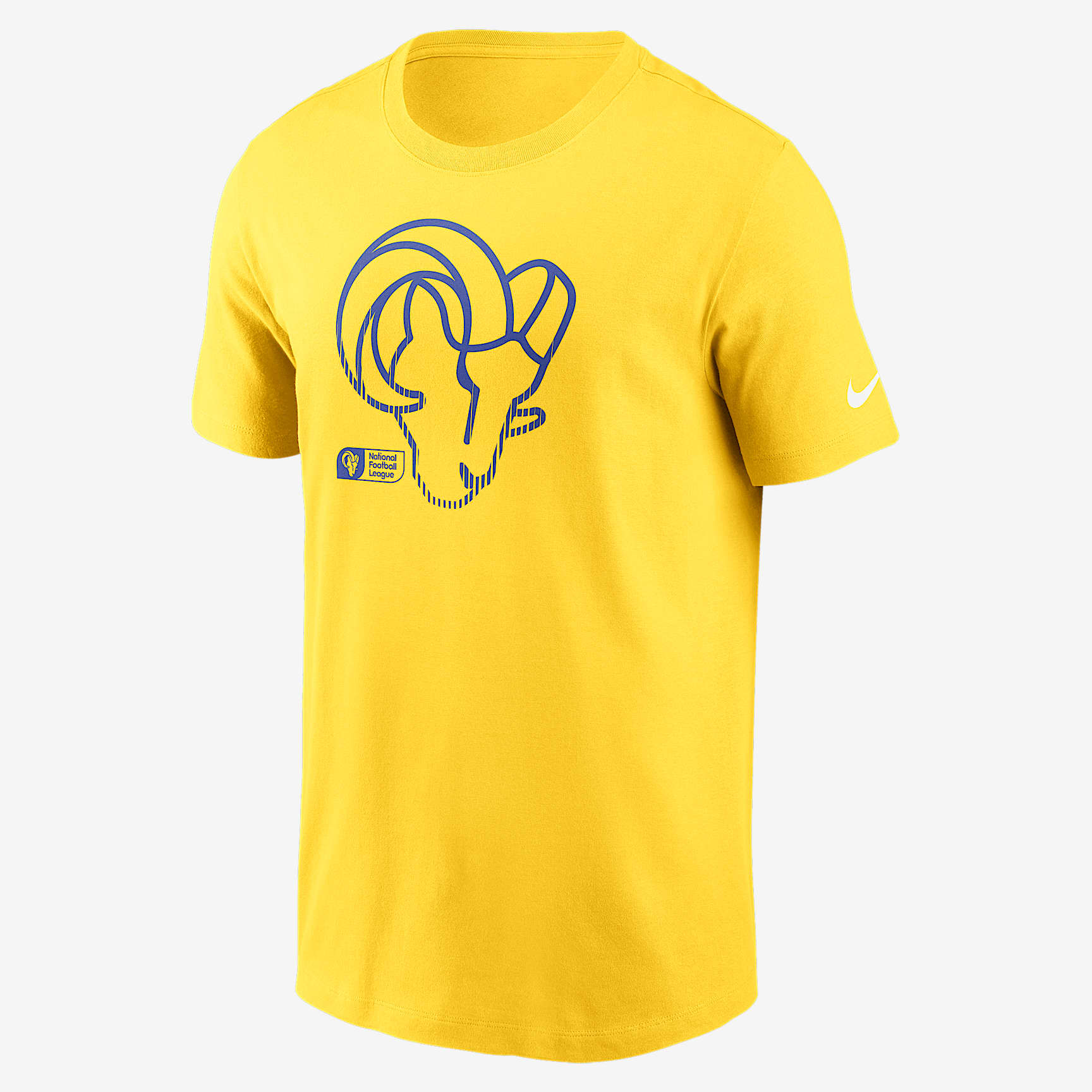 Los Angeles Rams Faded Essential Men's Nike NFL T-Shirt