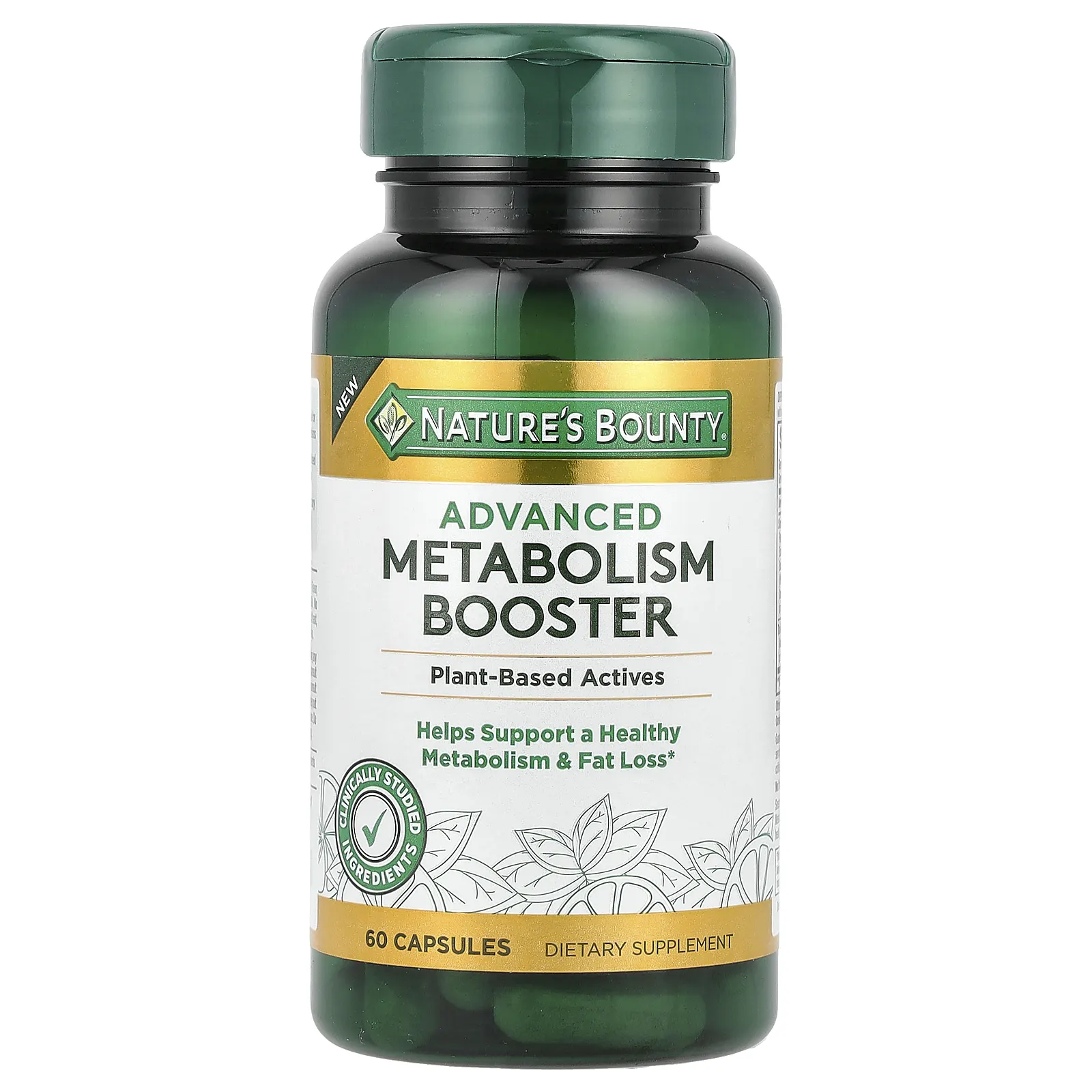 Nature's Bounty, Advanced Metabolism Booster, 60 капсул
