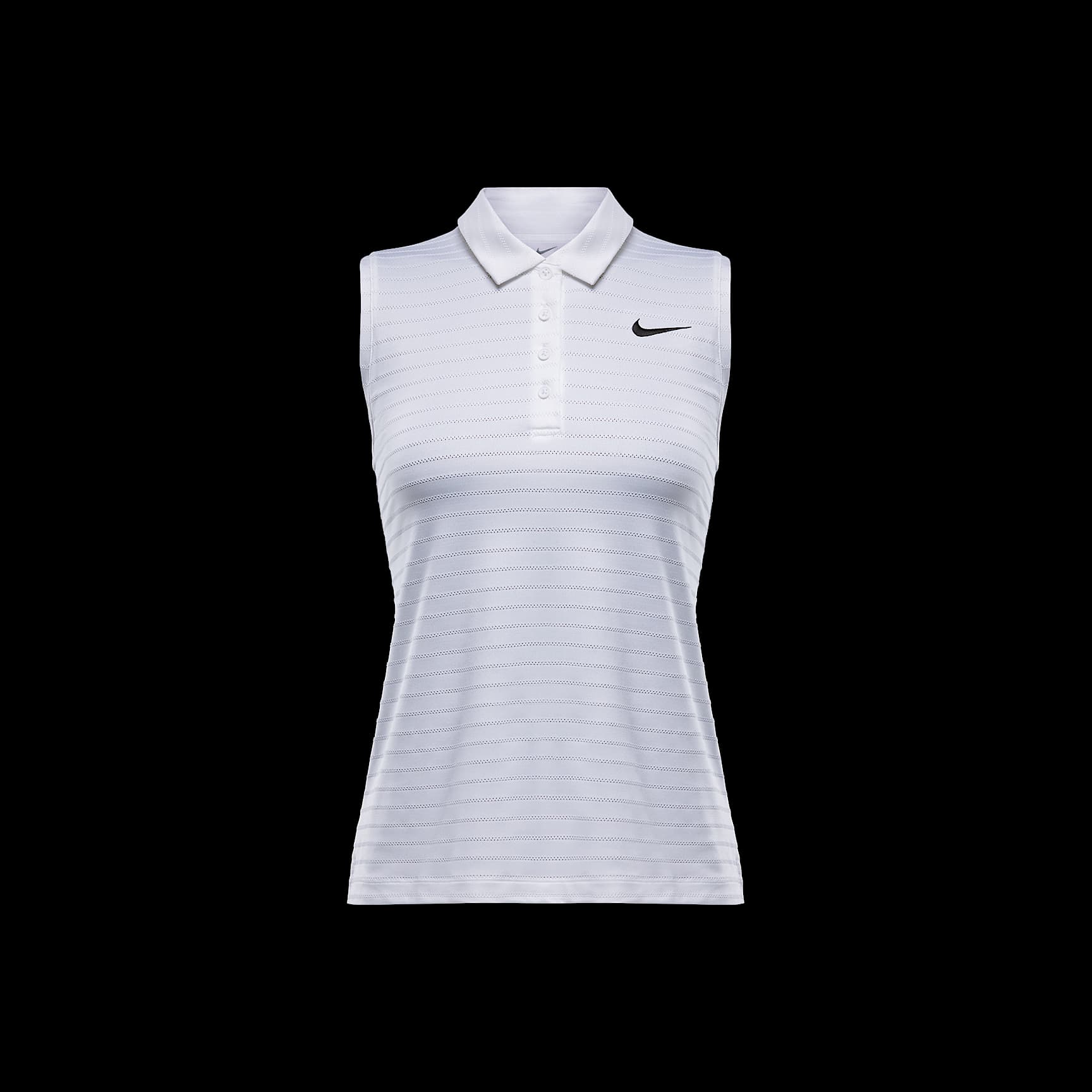 Nike Victory Women's Dri-FIT Sleeveless Striped Golf Polo