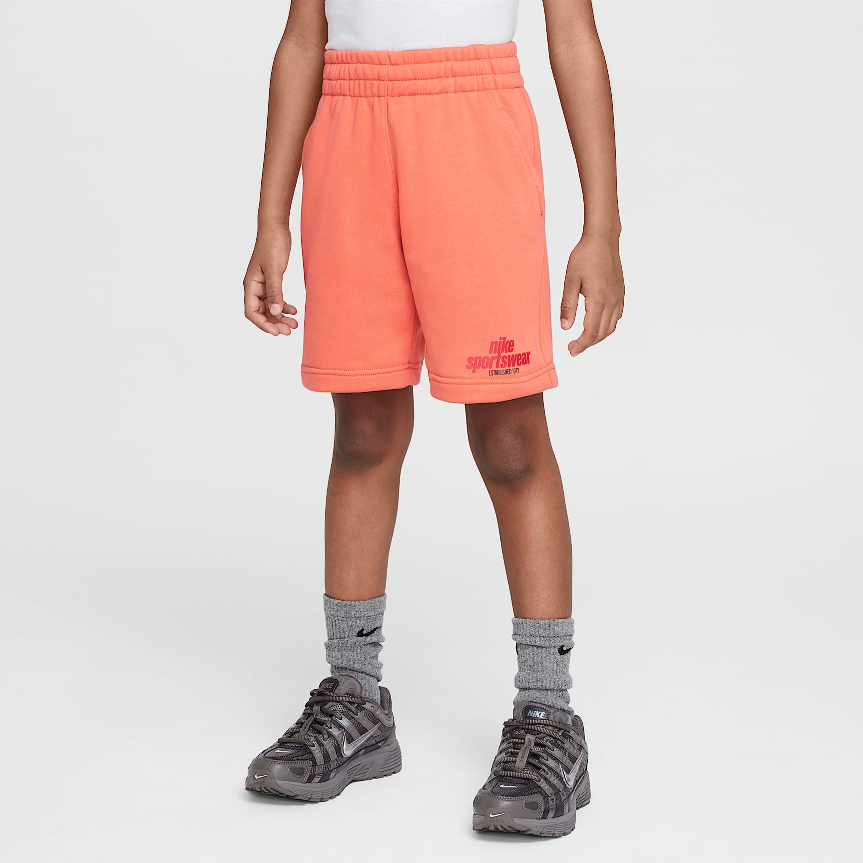 Nike Sportswear Club Big Kids' French Terry Shorts