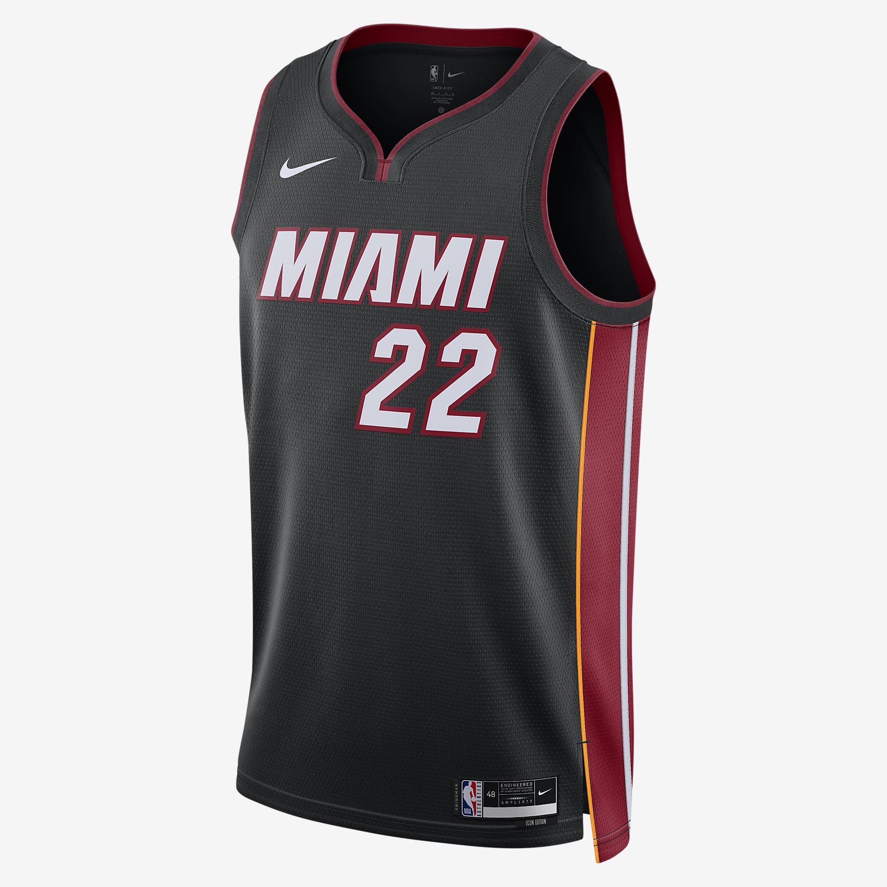 Miami Heat Icon Edition 2022/23 Men's Nike Dri-FIT NBA Swingman Jersey