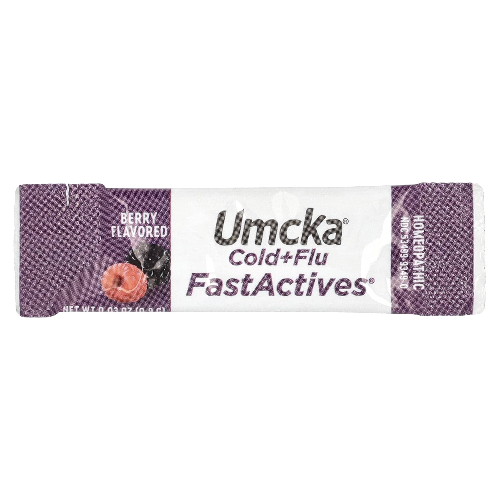Nature's Way, Umcka, средство от простуды и гриппа, с ягодным вкусом, 6 упаковок по 10 пакетиков