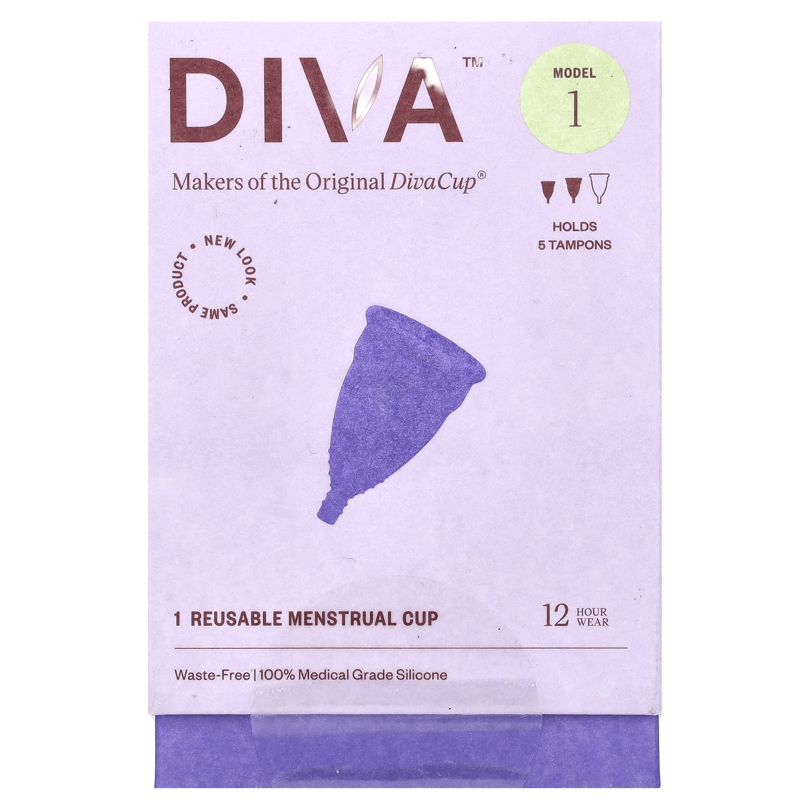 Diva International, DivaCup, модель 1, 1 менструальная чаша