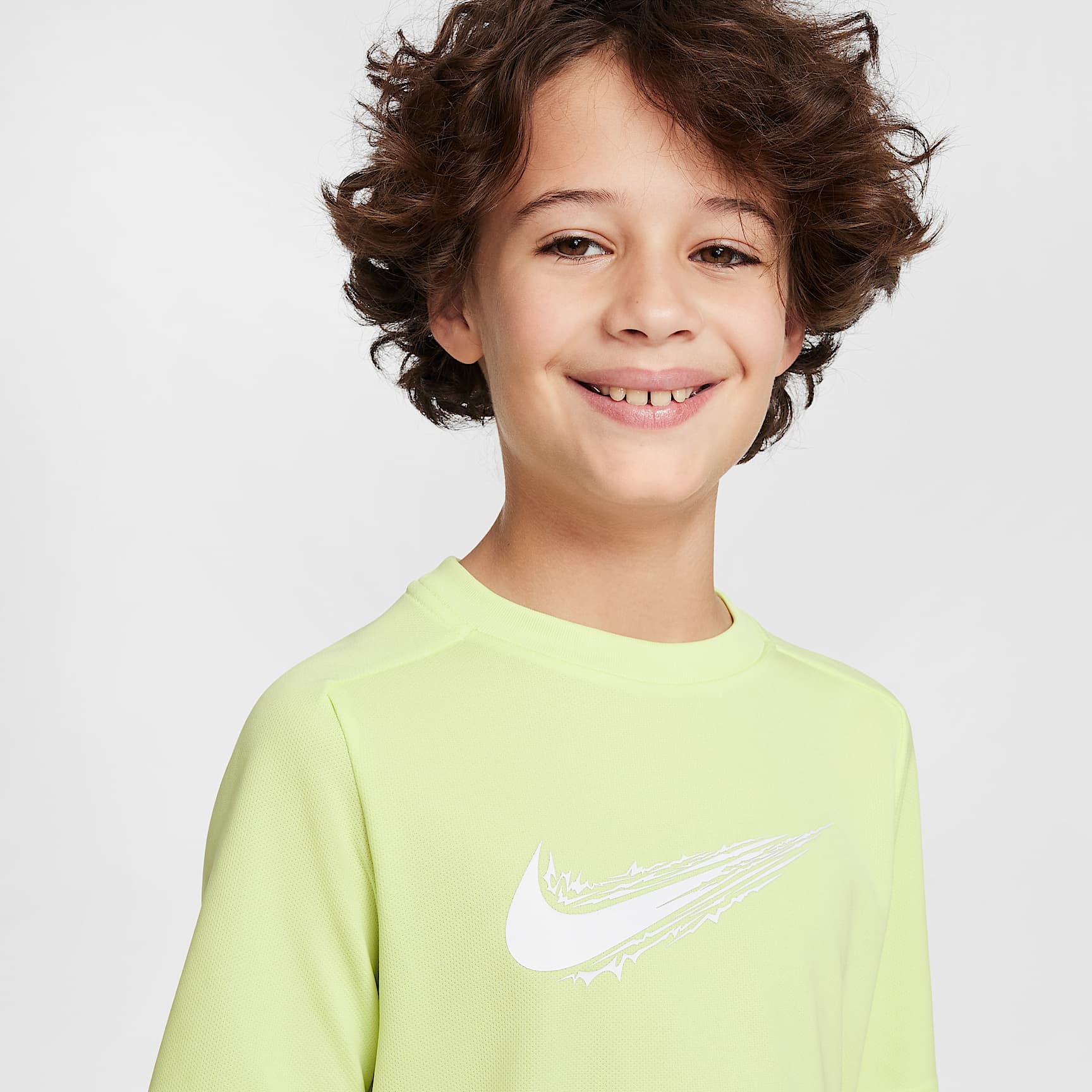 Nike Multi Big Kids' (Boys') Dri-FIT Short-Sleeve Top