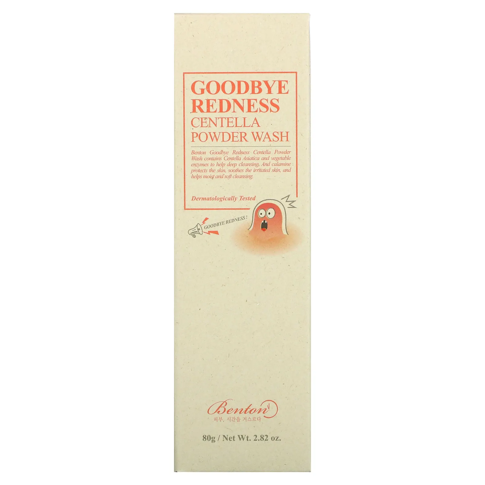 Benton, Goodbye Redness Centella, пудра для душа, 80 г (2,82 унции)
