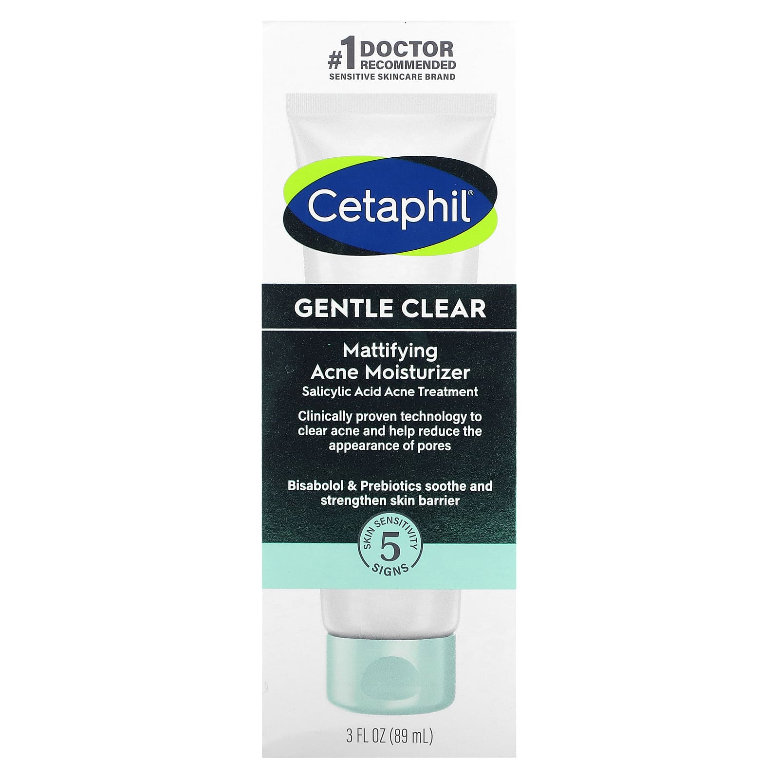 Cetaphil, матирующий увлажняющий крем от акне, 89 мл (3 жидк. унции)
