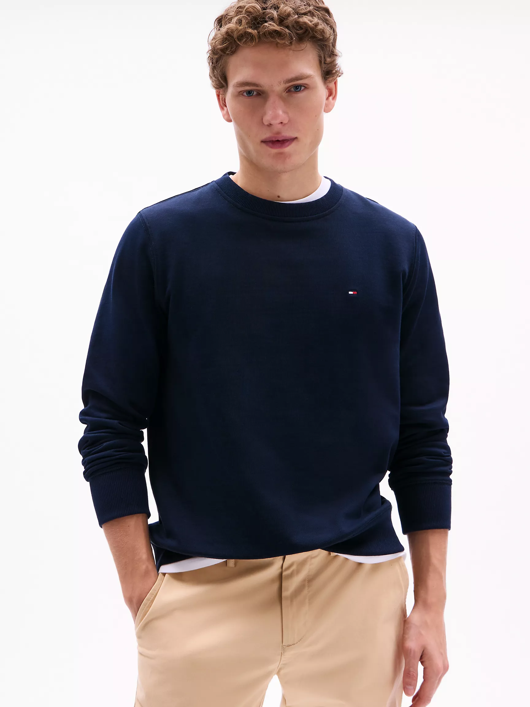 Мужская толстовка Tommy Hilfiger, Свитшот с круглым вырезом