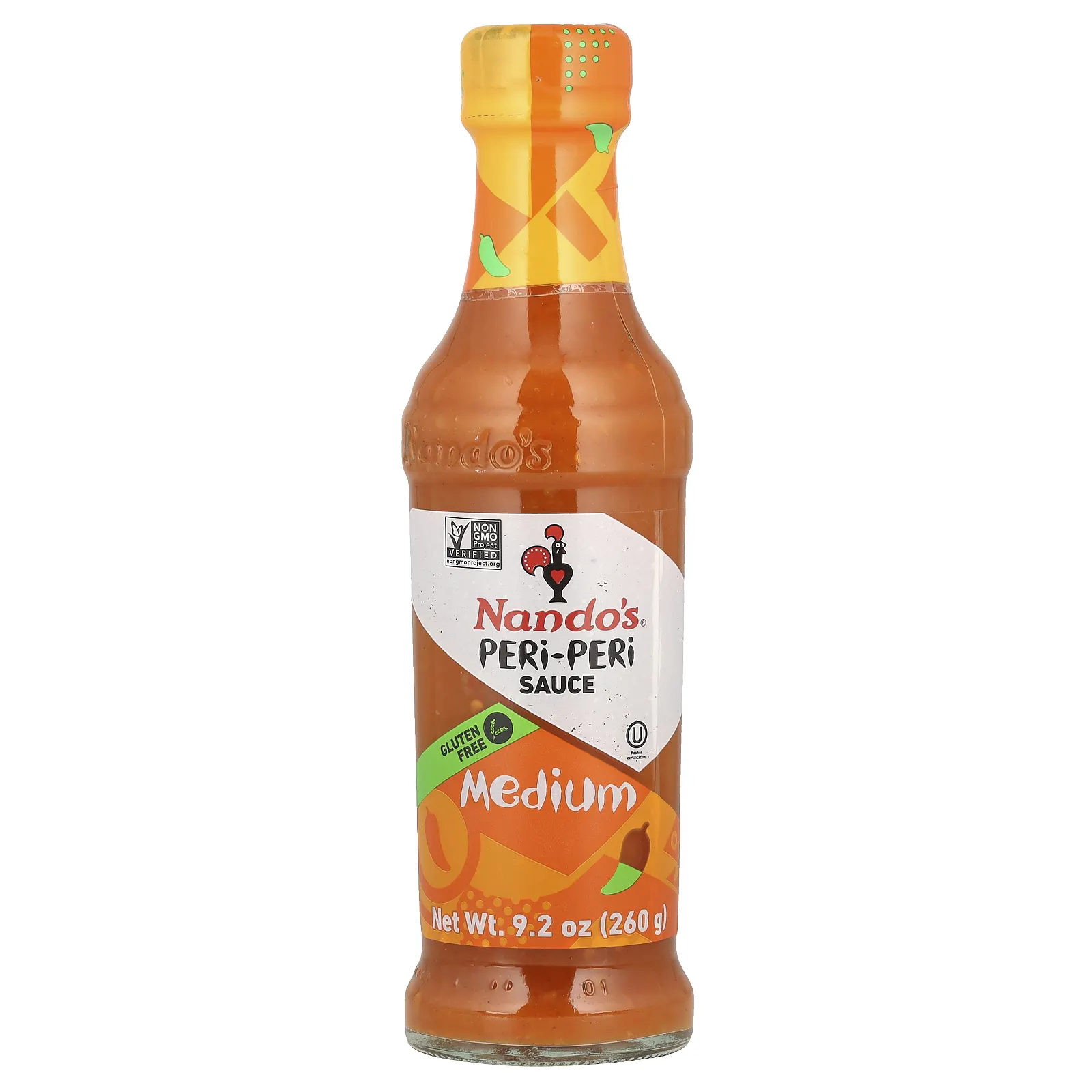 NANDO'S, Соус пери-пери, средний, 260 г (9,2 унции)